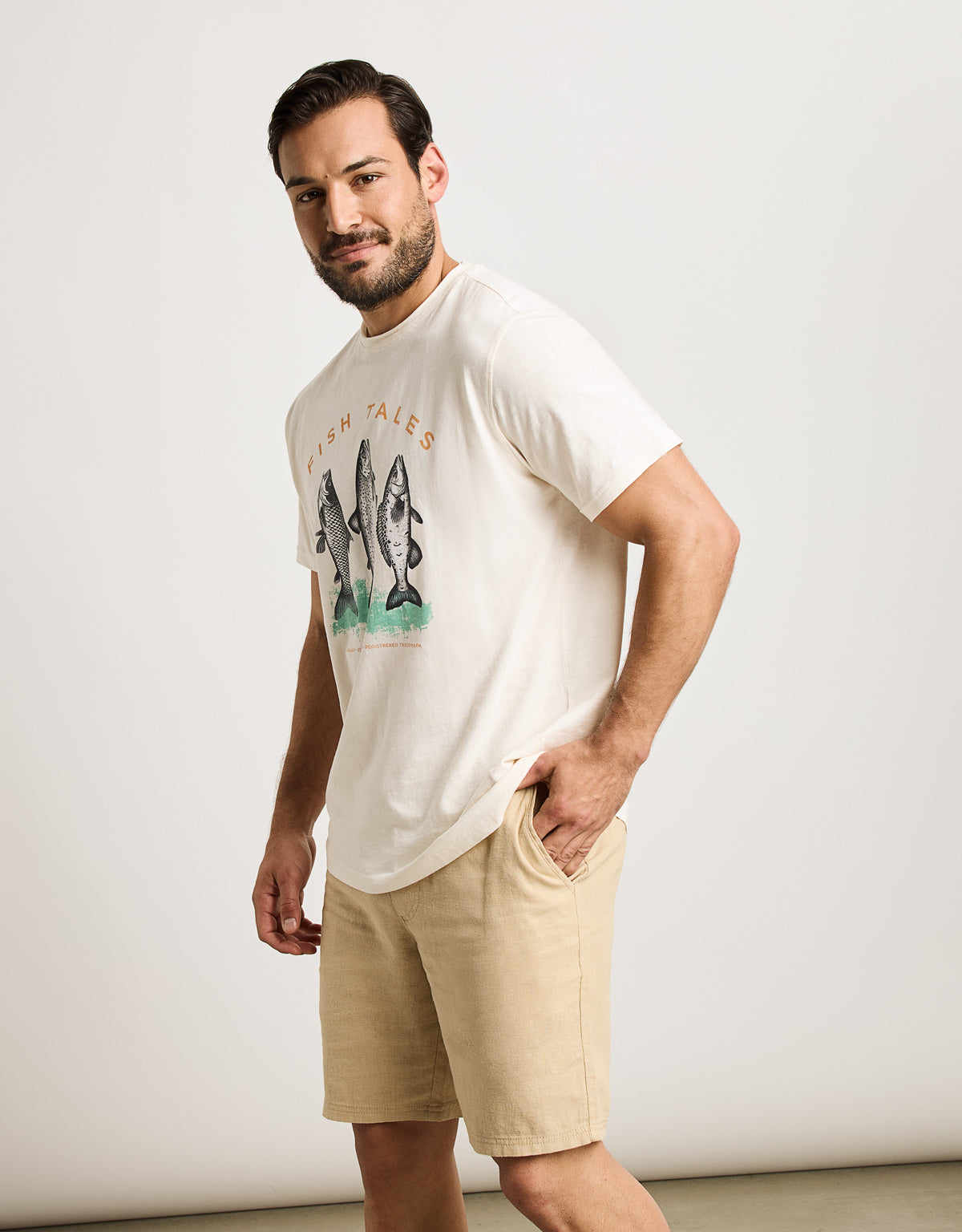 Camiseta Manga Corta Beige - Tales 4