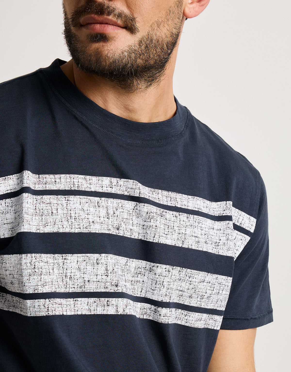 Camiseta Manga Corta Azul Marino - Foilmil 6