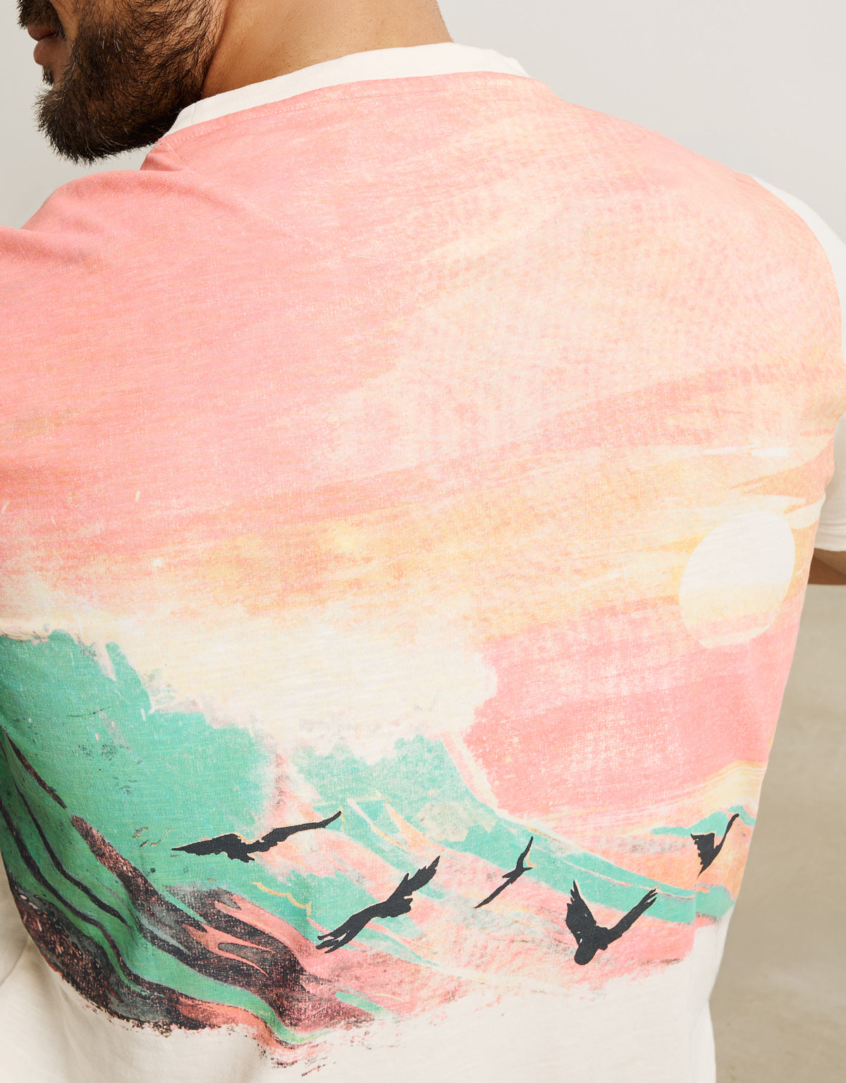 Camiseta Manga Corta Naranja - Seagulsun 5