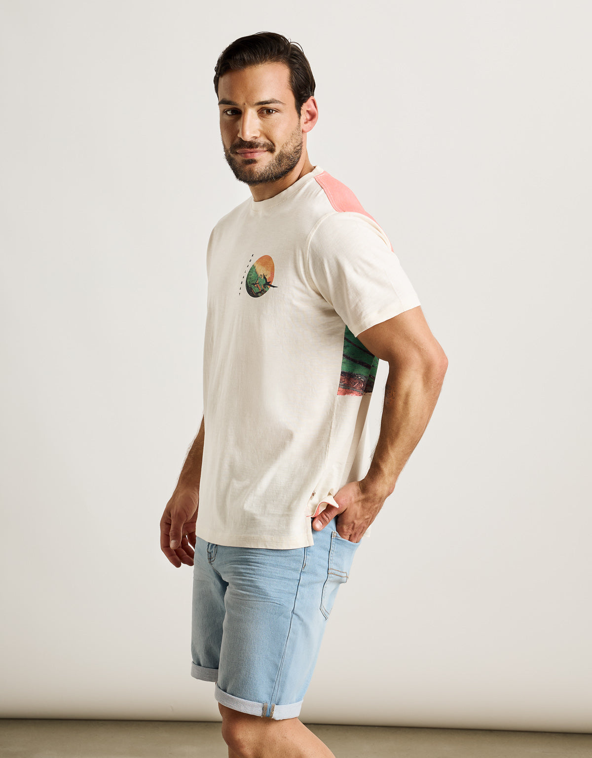 Camiseta Manga Corta Naranja - Seagulsun 3