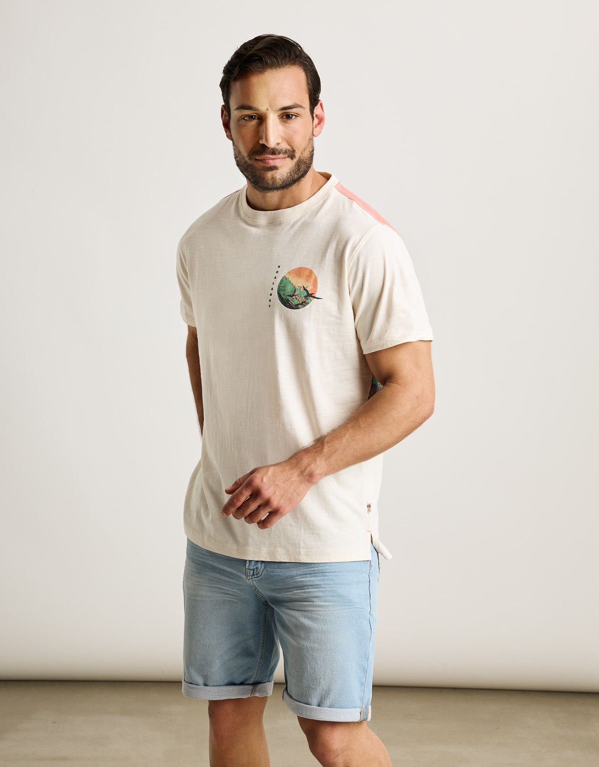 Camiseta Manga Corta Naranja - Seagulsun 2