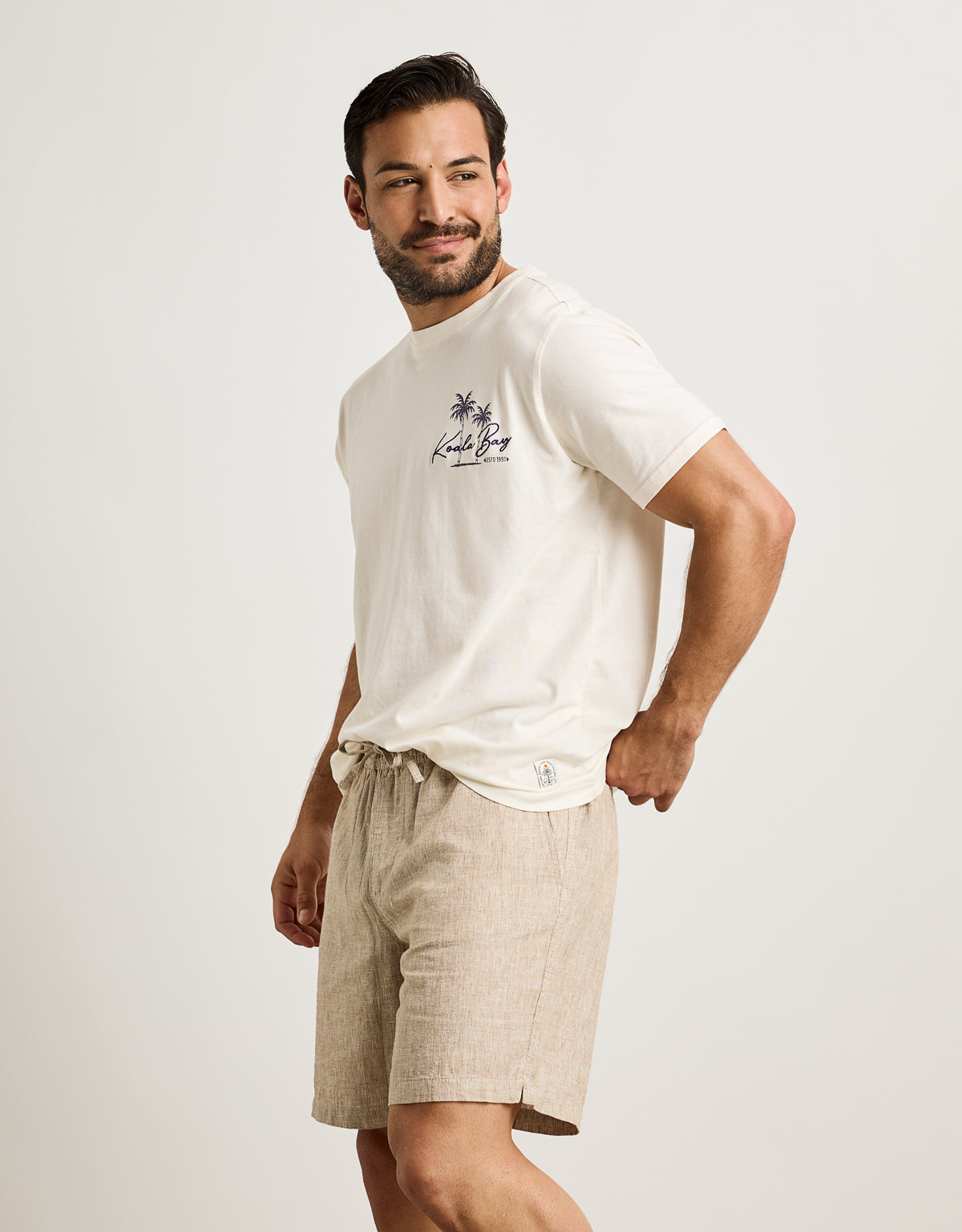 Camiseta Manga Corta Off White - Dawes 4