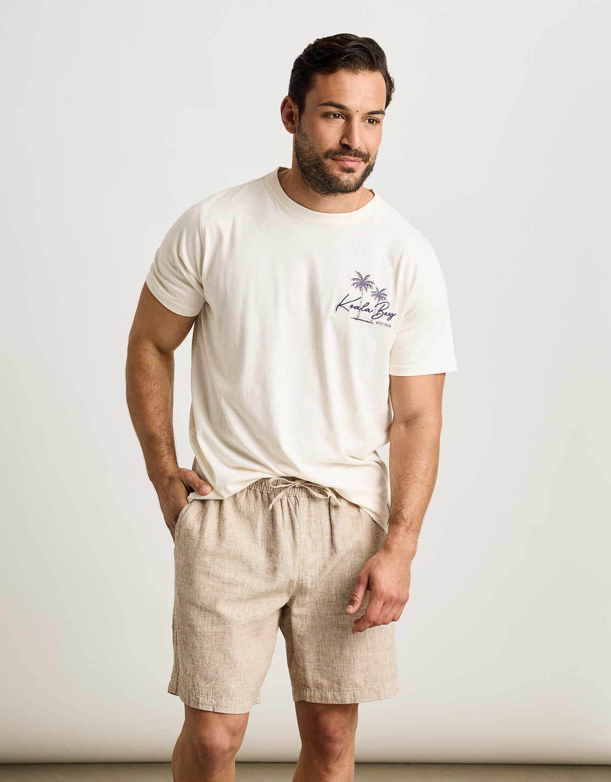 Camiseta Manga Corta Off White - Dawes 3