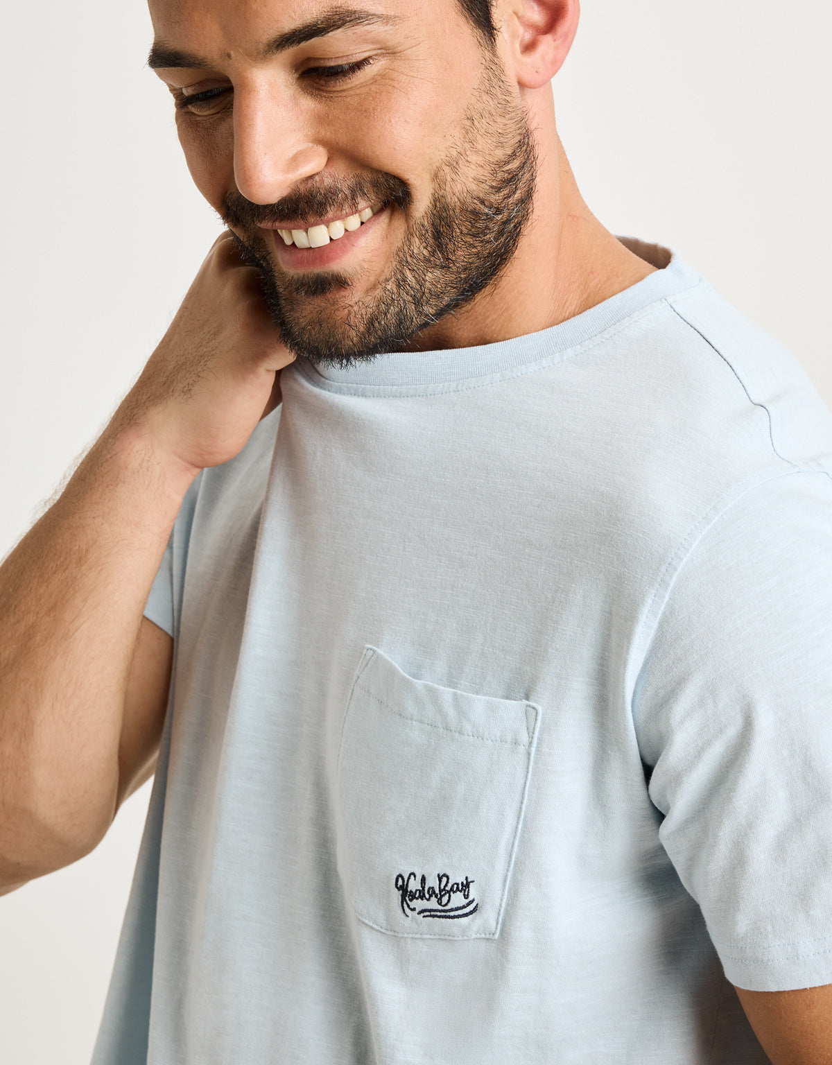 Camiseta Manga Corta Azul Celeste - Norris 6