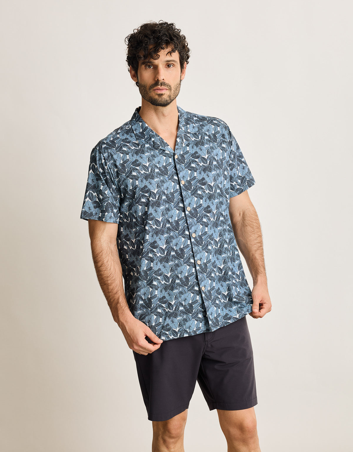 Camisa Manga Corta Azul - Supplies 4