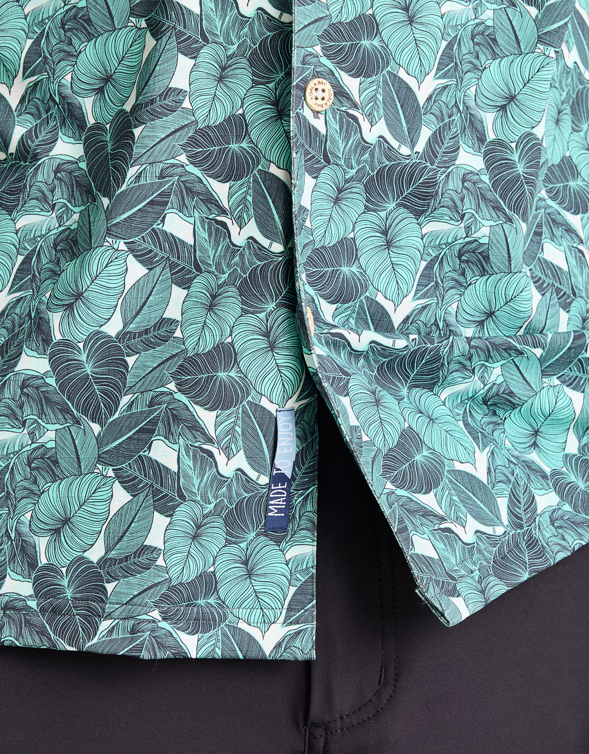 Camisa Manga Corta Verde - Supplies 5