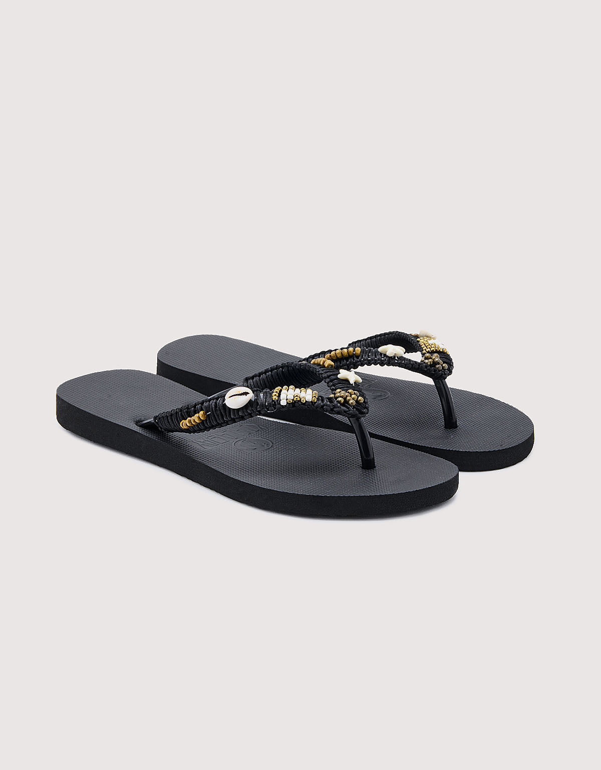 Black Flip Flop - Lagoon