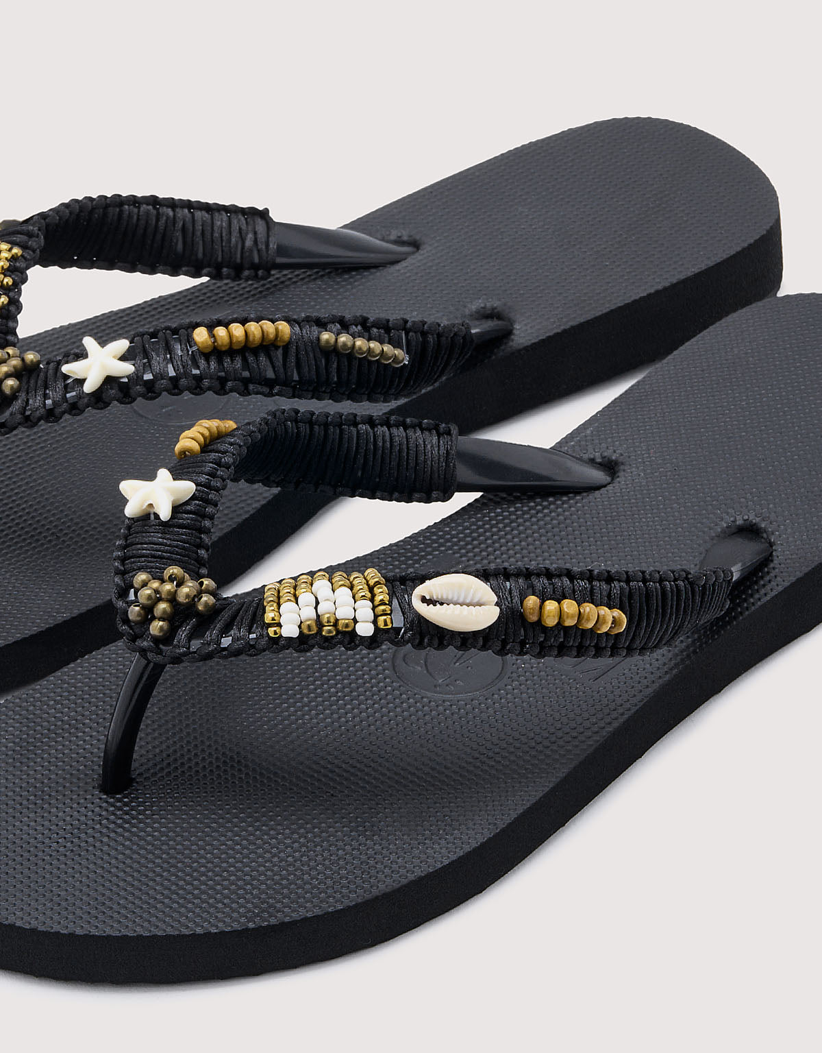 Black Flip Flop - Lagoon