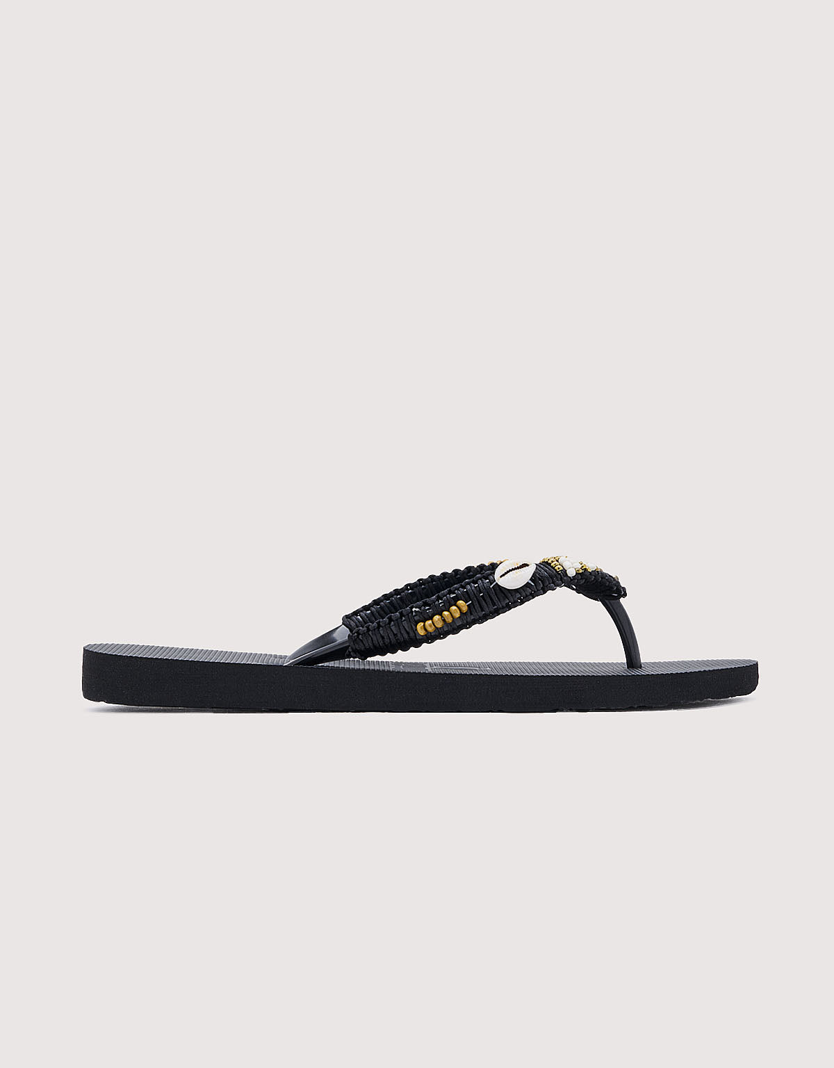 Black Flip Flop - Lagoon