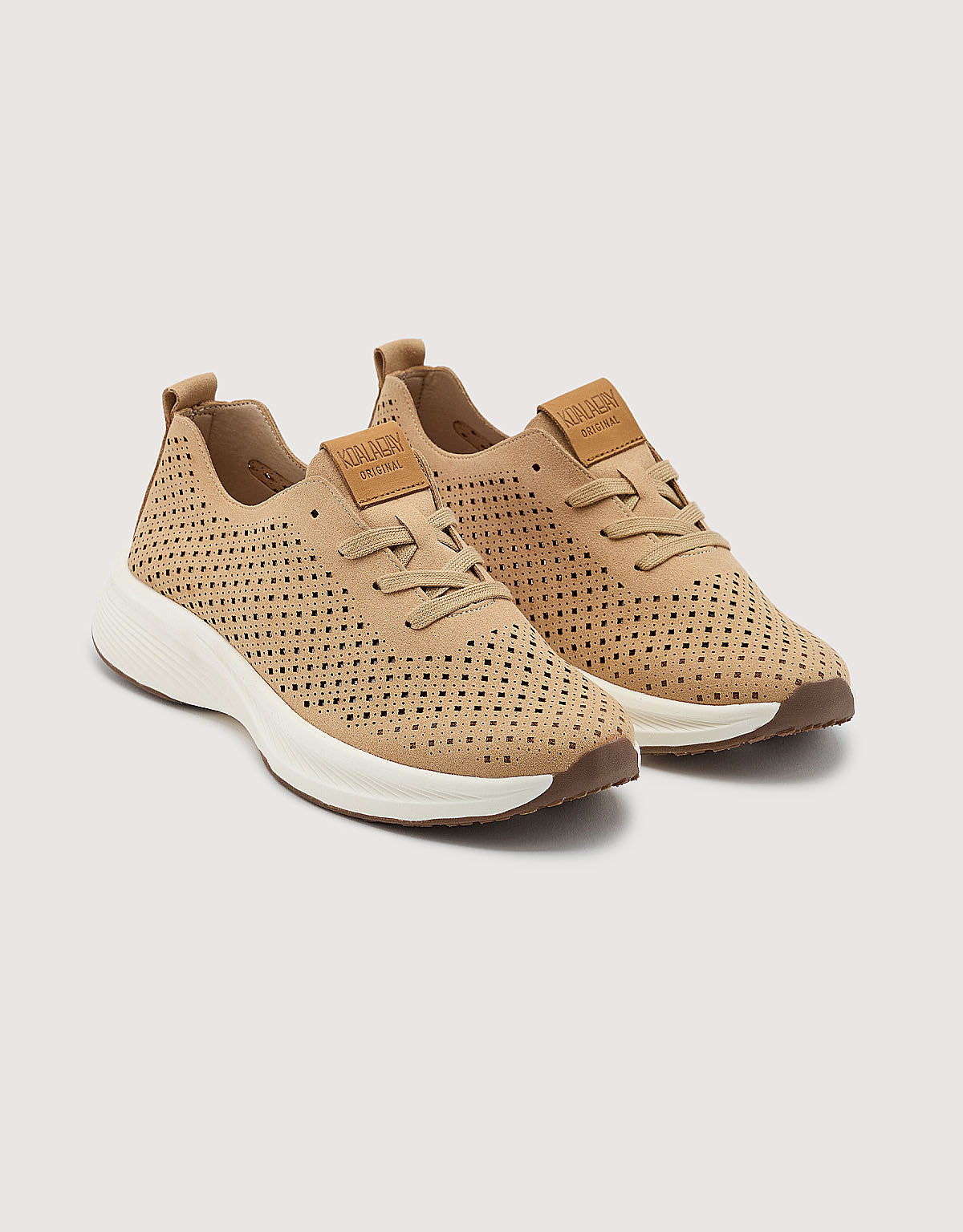 Camel Memory Foam Sneakers - Isthar