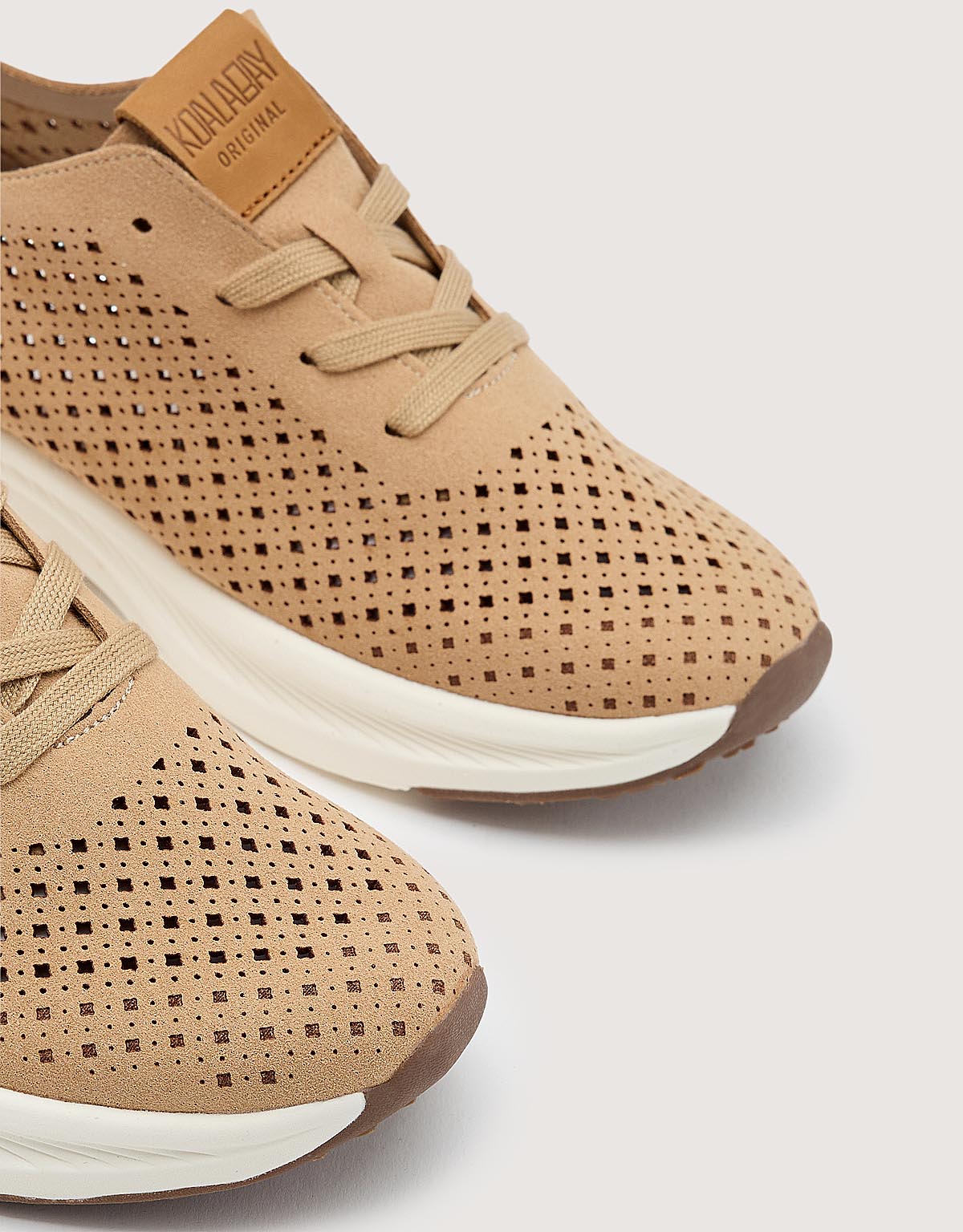 Camel Memory Foam Sneakers - Isthar