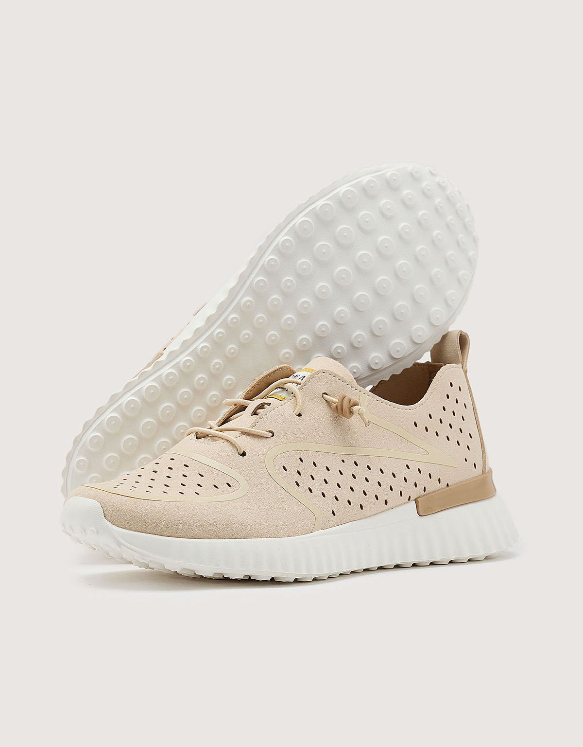 Zapatillas Memory Foam Beige - Charmy