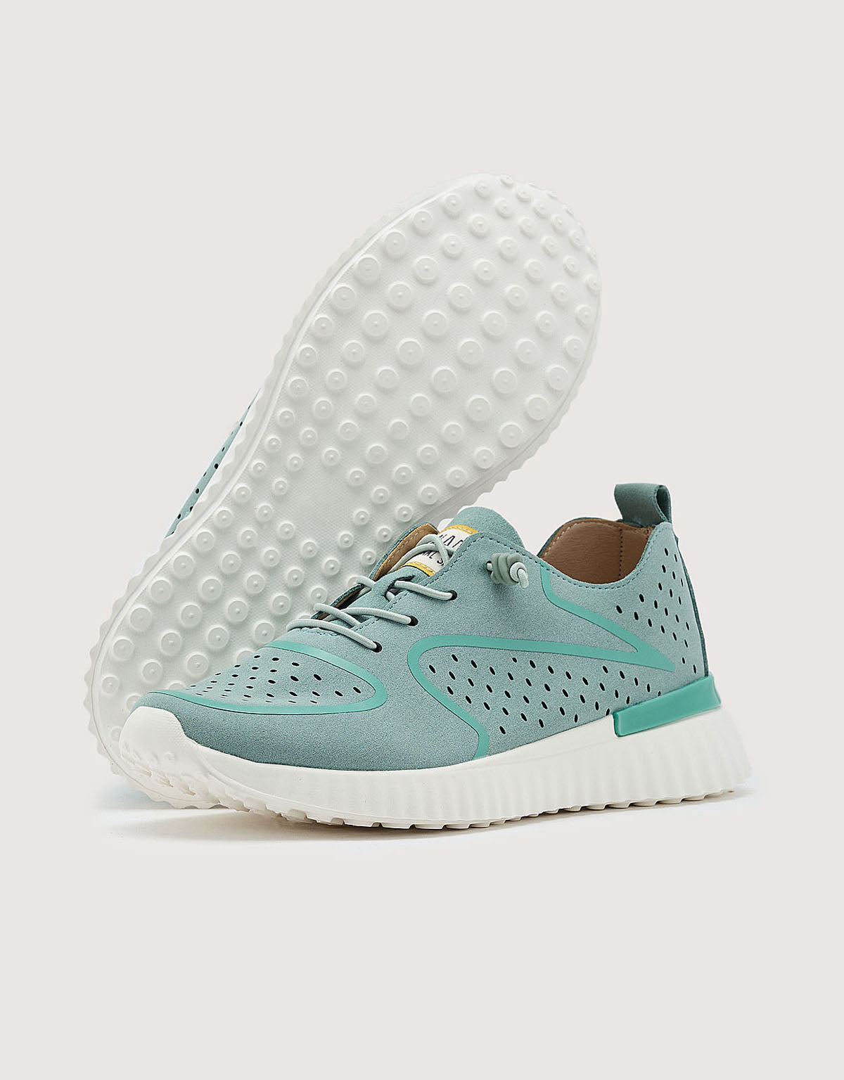 Baskets bleus memory foam - Charmy