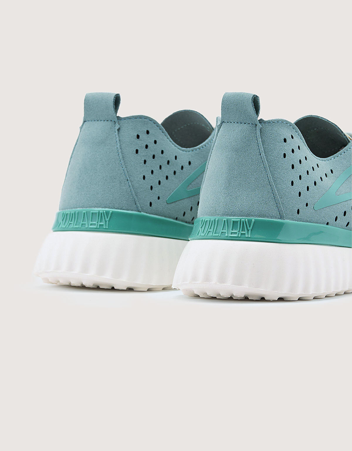 Baskets bleus memory foam - Charmy