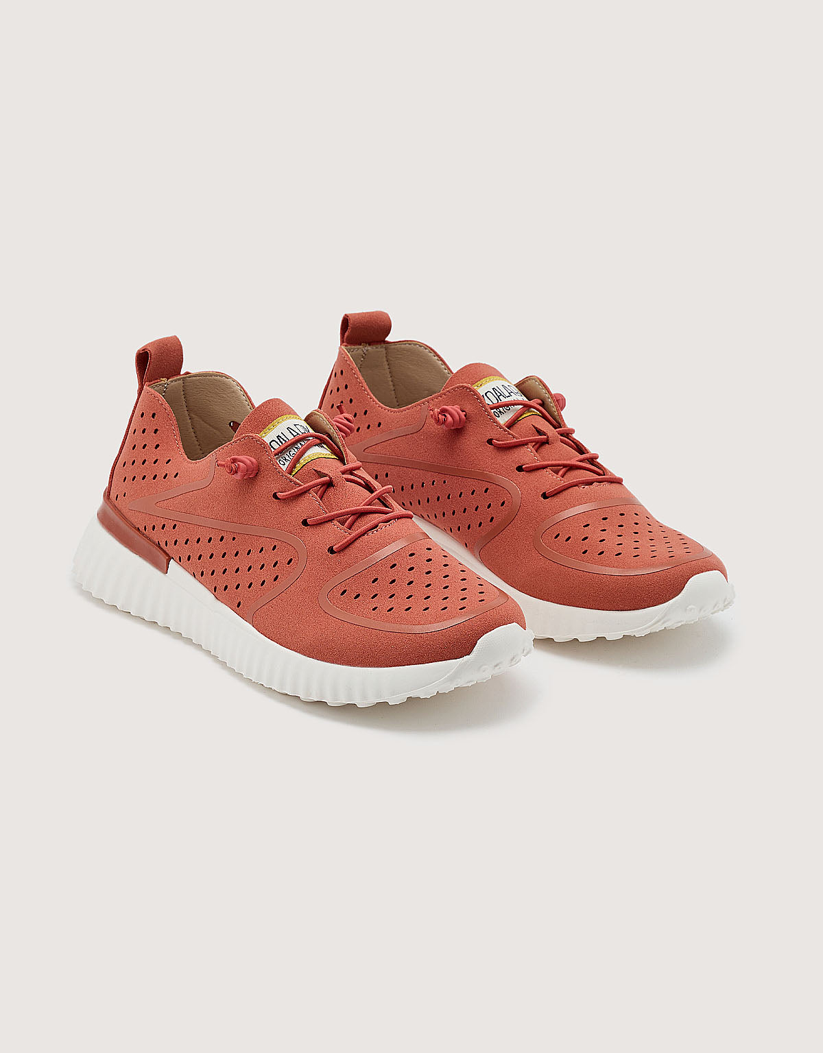 Memory Foam Turnschuhe Rot - Charmy