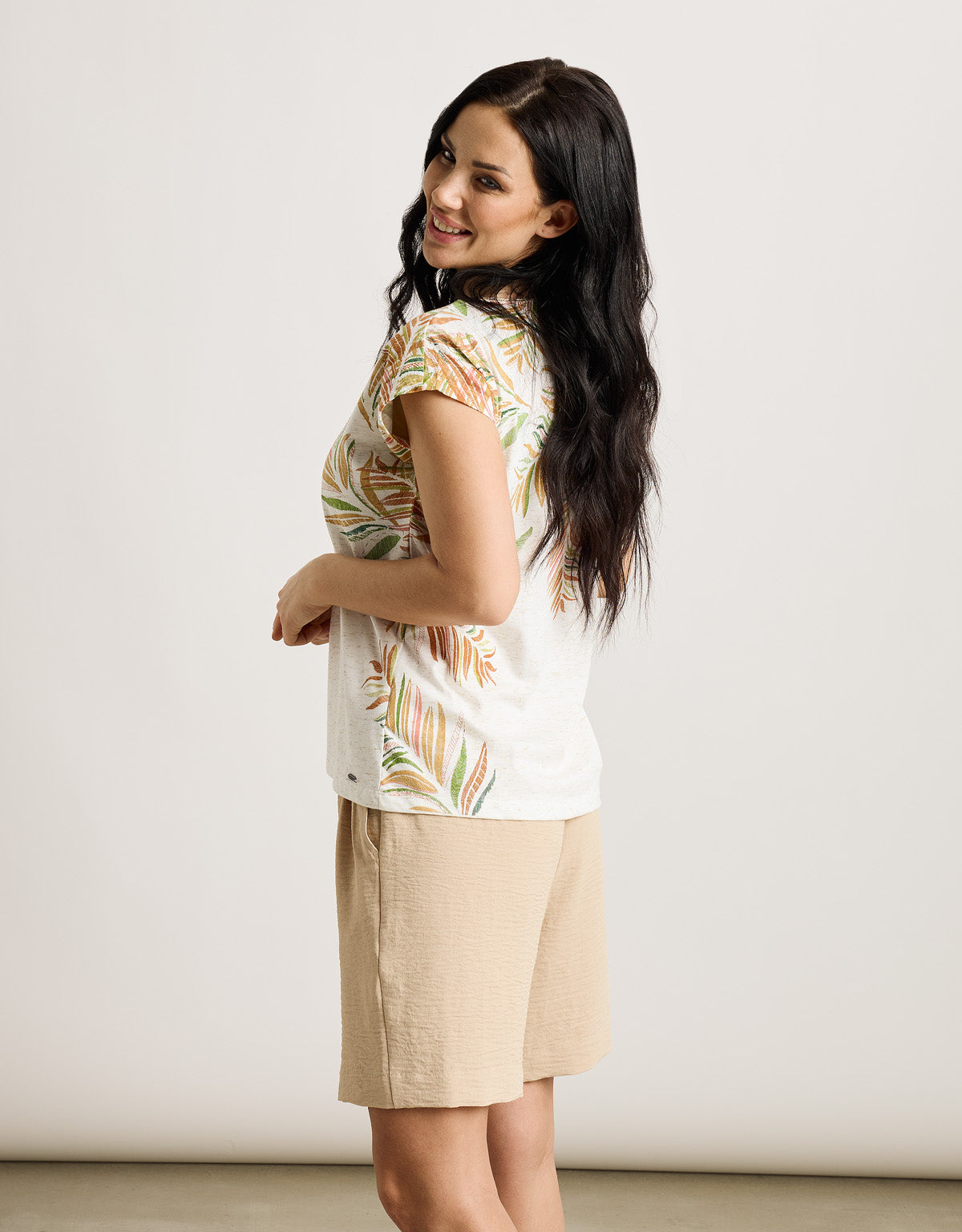 Camiseta Manga Corta Naranja - Broide 4