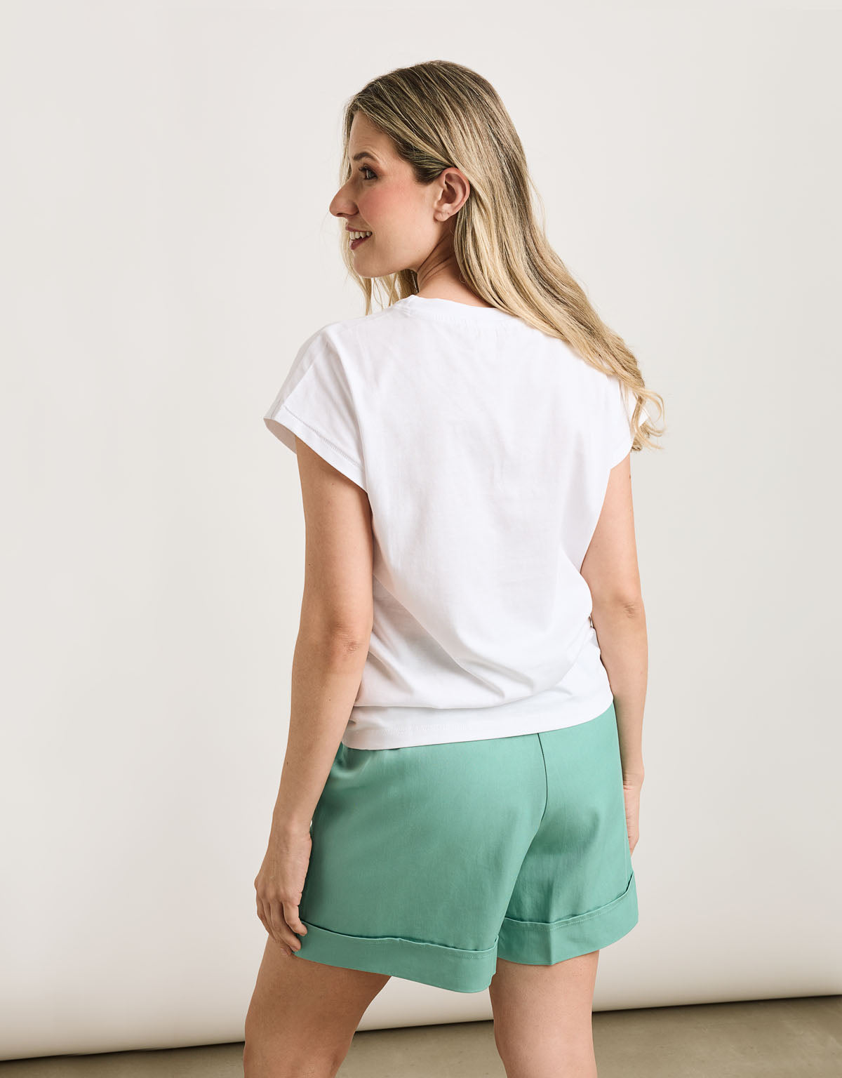 Camiseta Manga Corta Blanco - Nolix 2