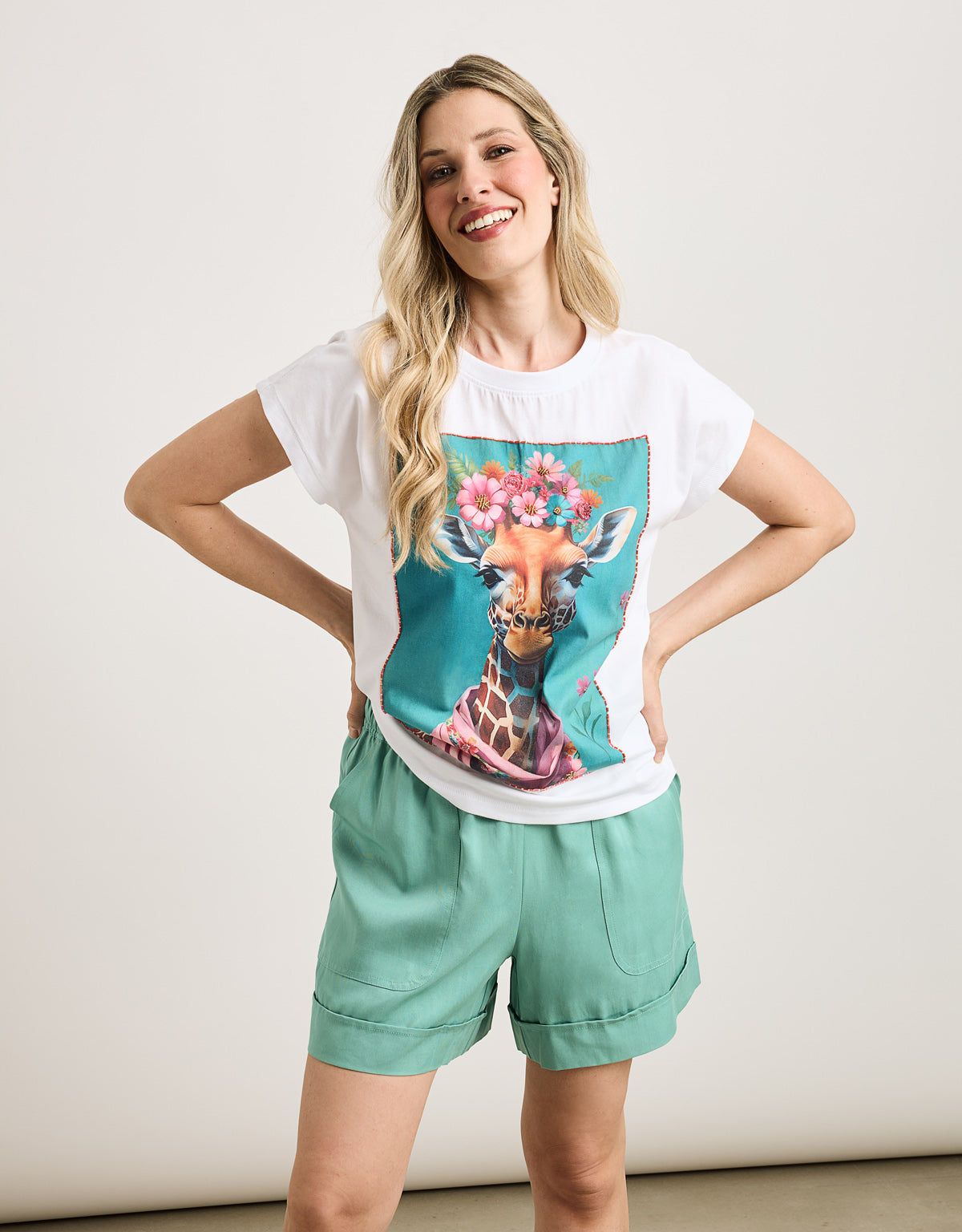 Camiseta Manga Corta Blanco - Nolix