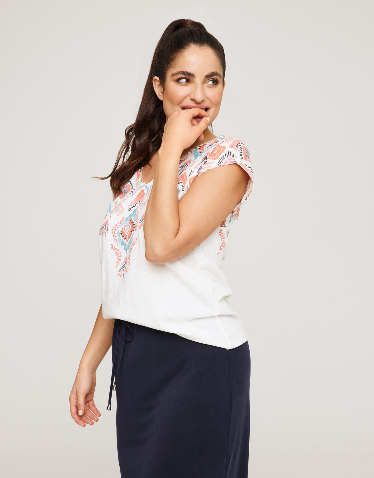 Camiseta Manga Corta Naranja - Leafix 3