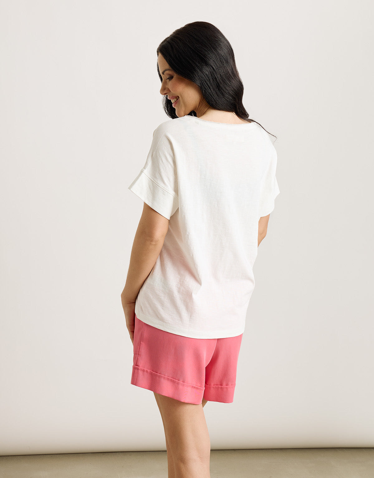 Camiseta Manga Corta Off White - Noltan 4