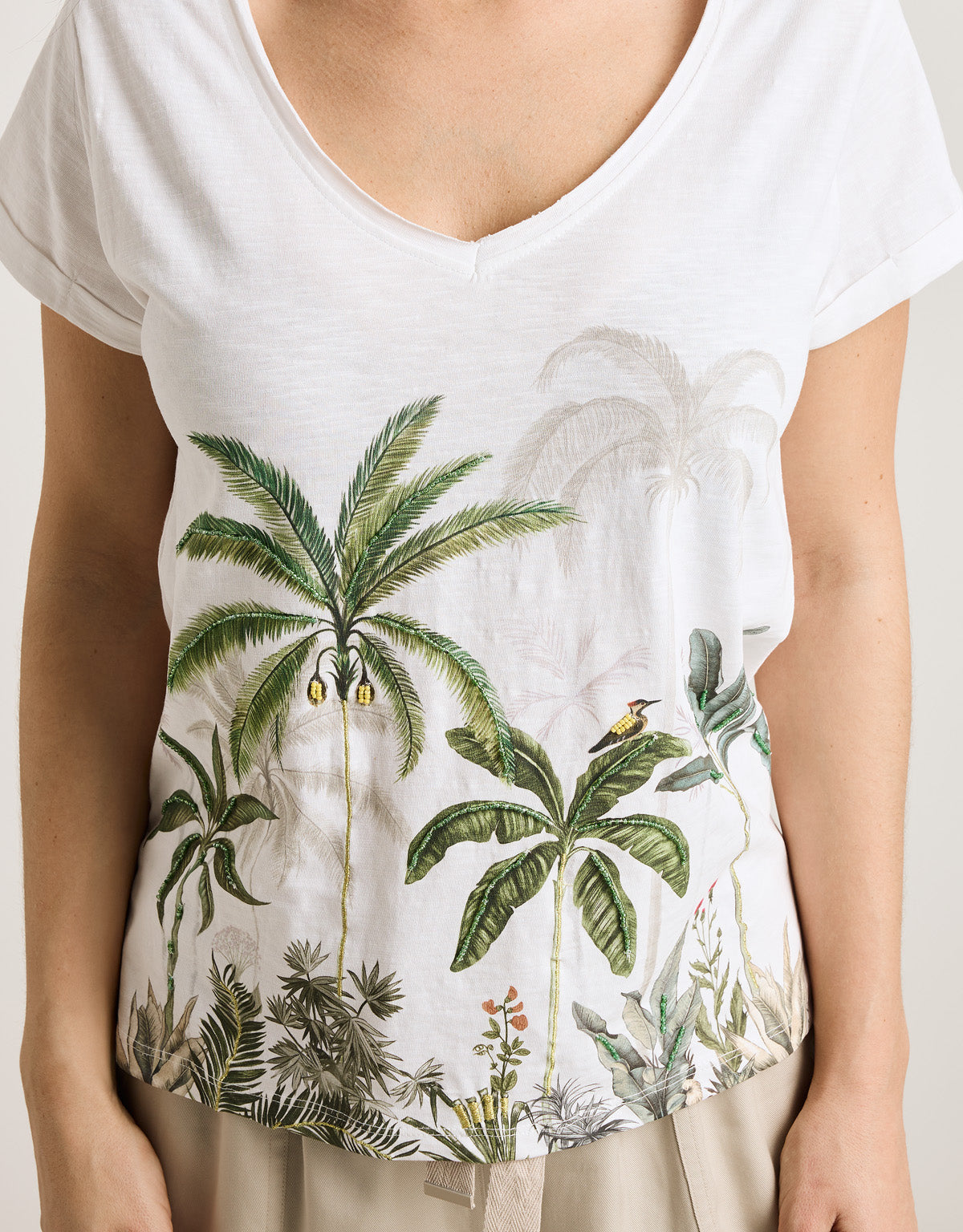 Camiseta Manga Corta Blanco - Jinter 5