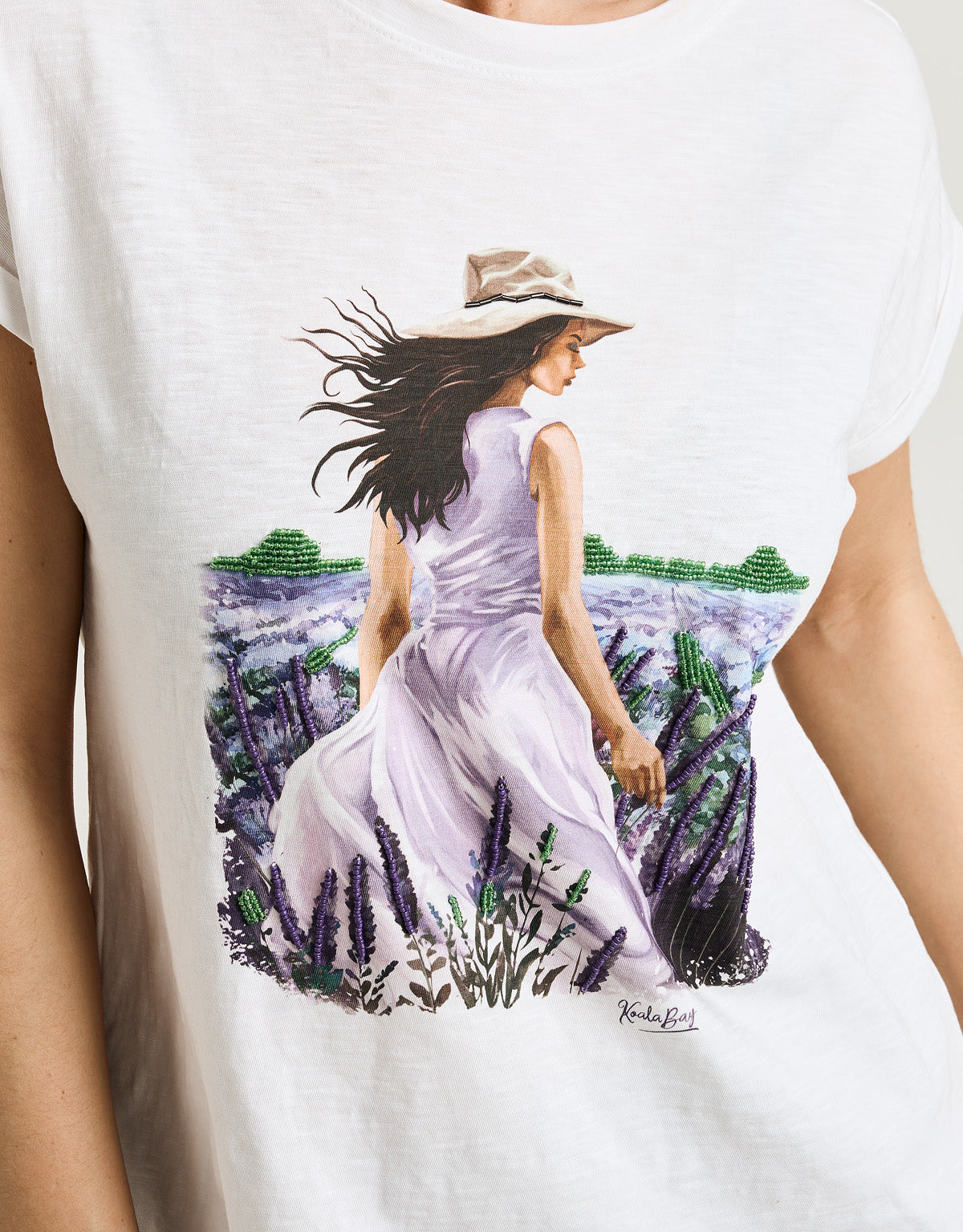 Camiseta Manga Corta Blanco - Sorollina 5