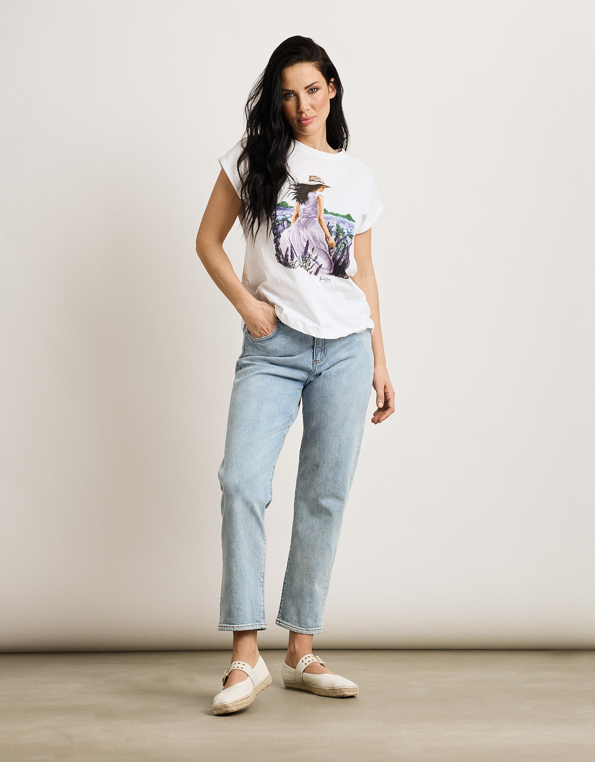 Camiseta Manga Corta Blanco - Sorollina 6