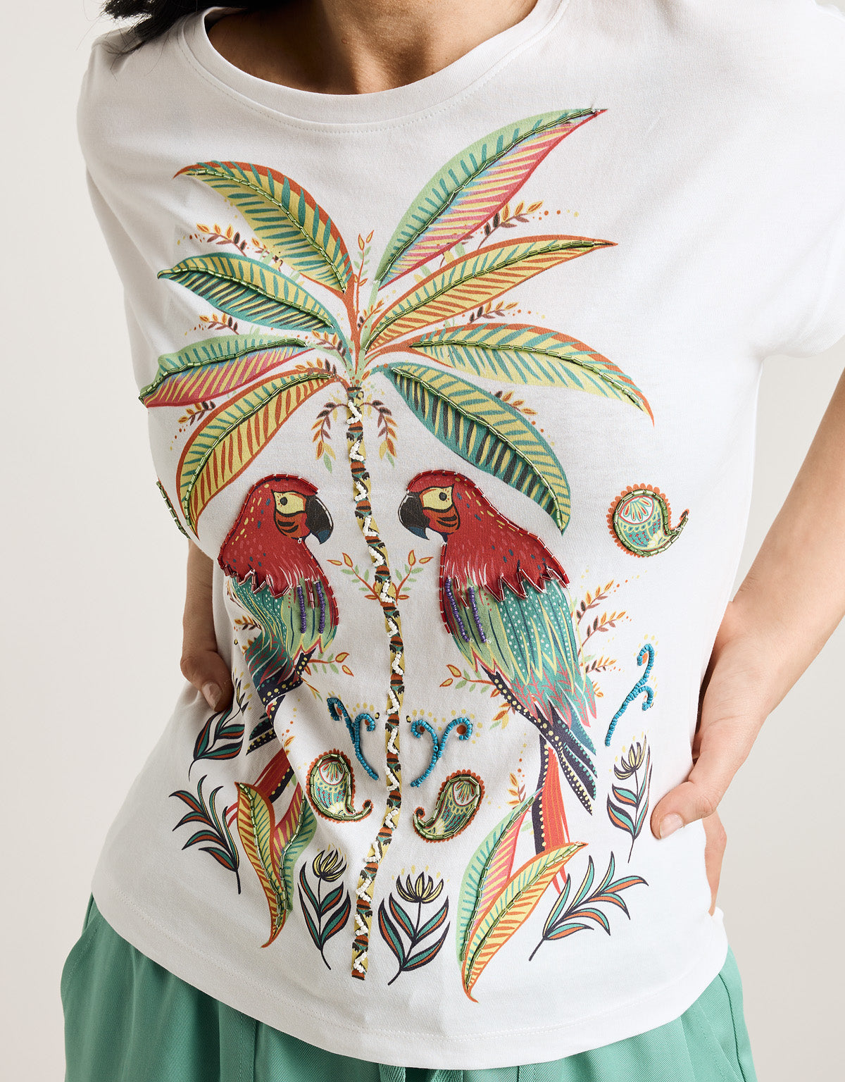 Camiseta Manga Corta Blanco - Lofarm 5