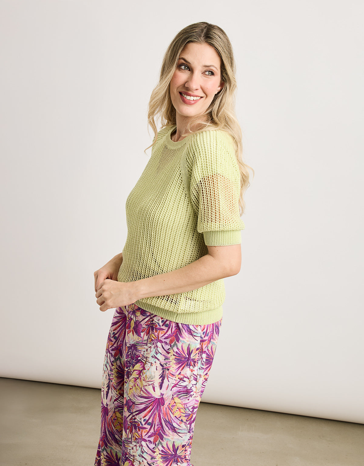 Jersey Manga Corta Verde Claro - Limo