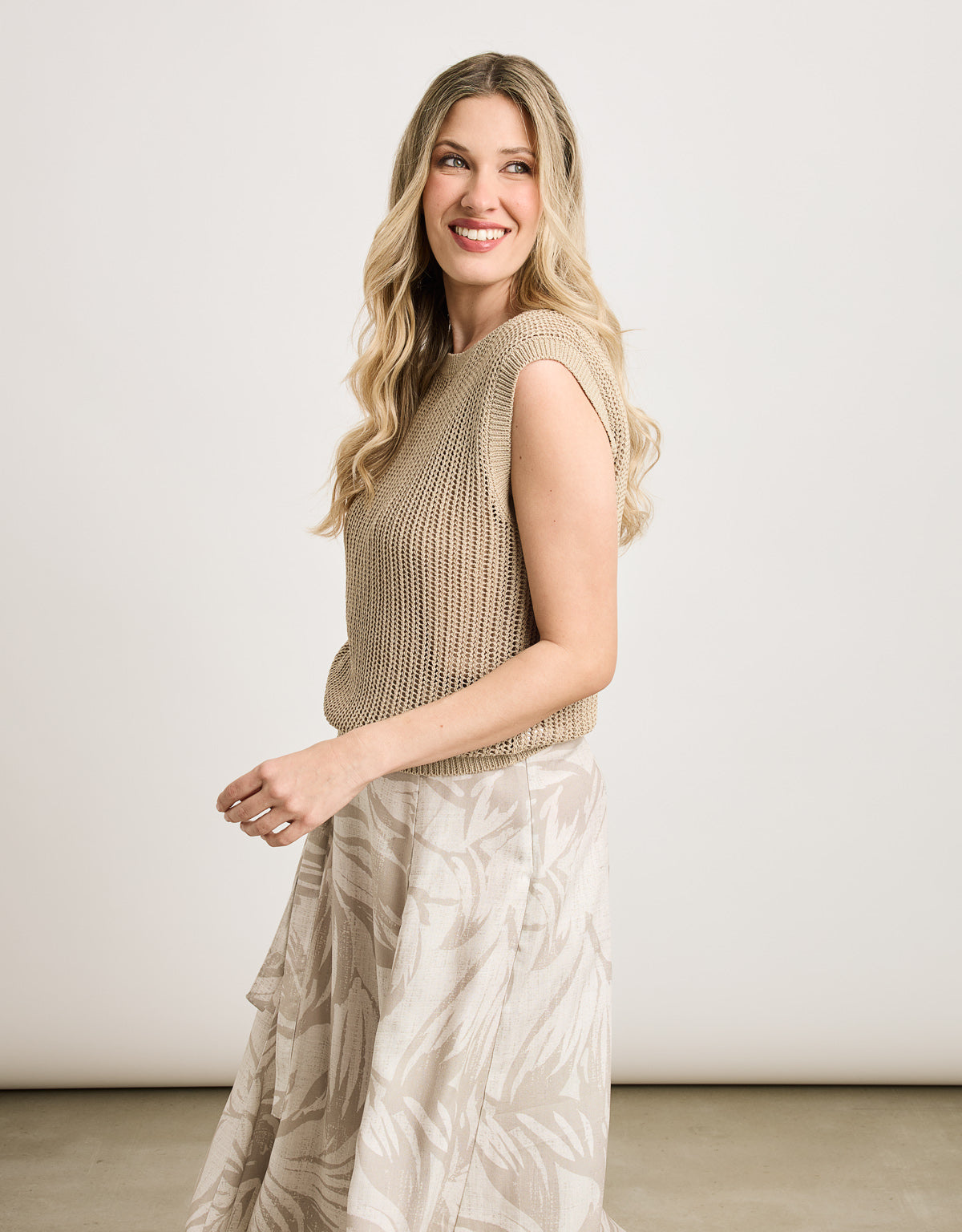 Camiseta Manga Corta Beige - Elsinore