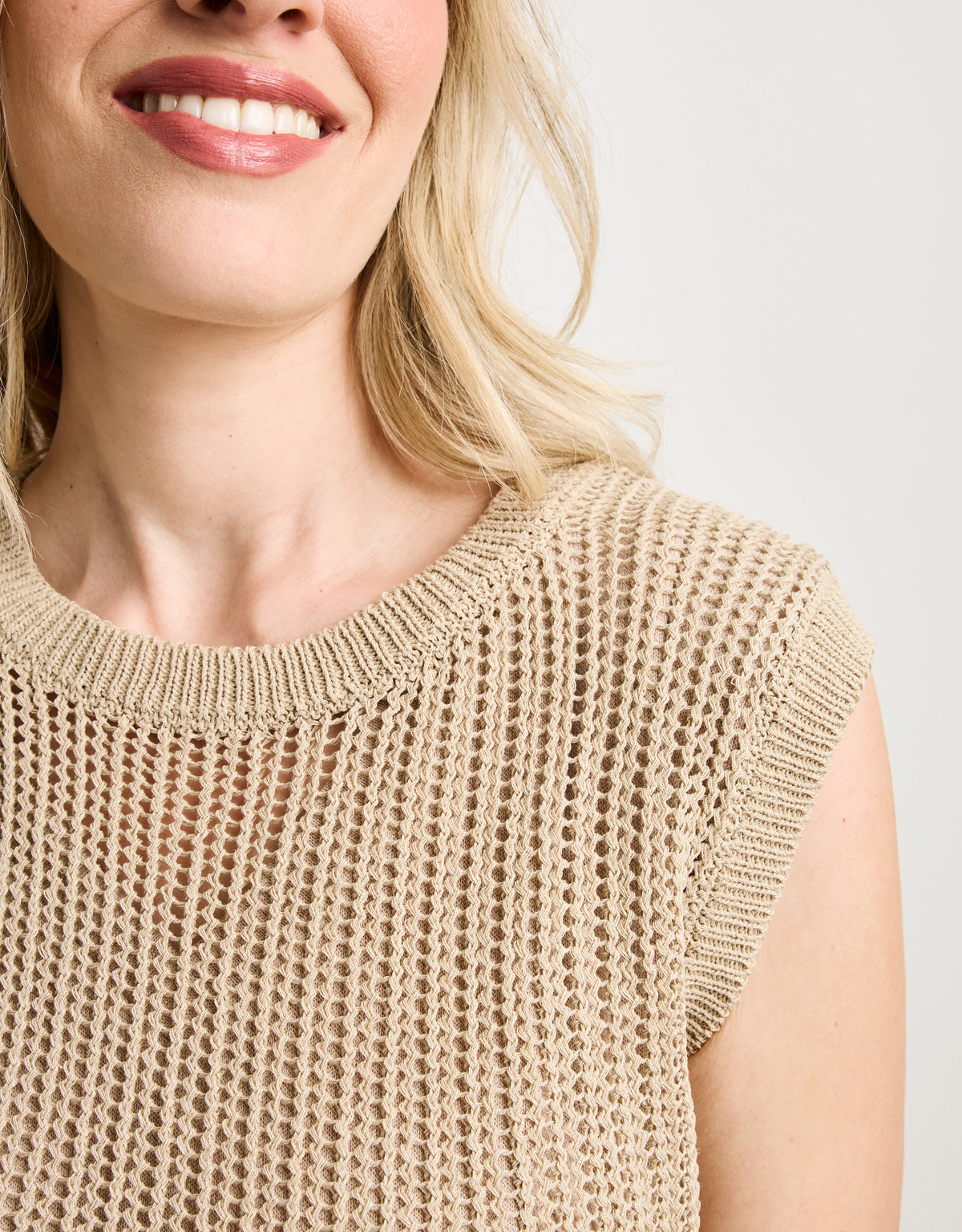 Camiseta Manga Corta Beige - Elsinore