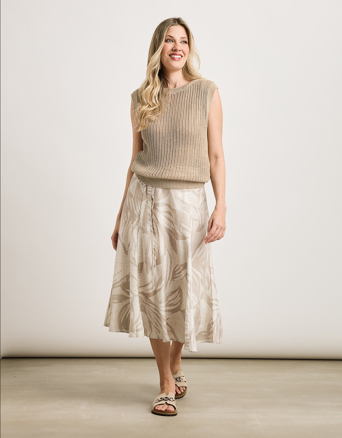 Camiseta Manga Corta Beige - Elsinore