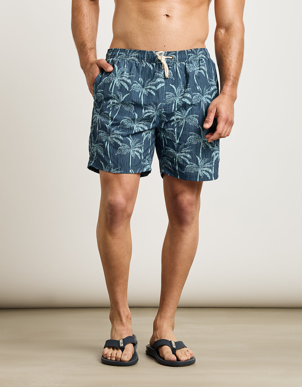 Bañador Regular Azul Marino - Alpha