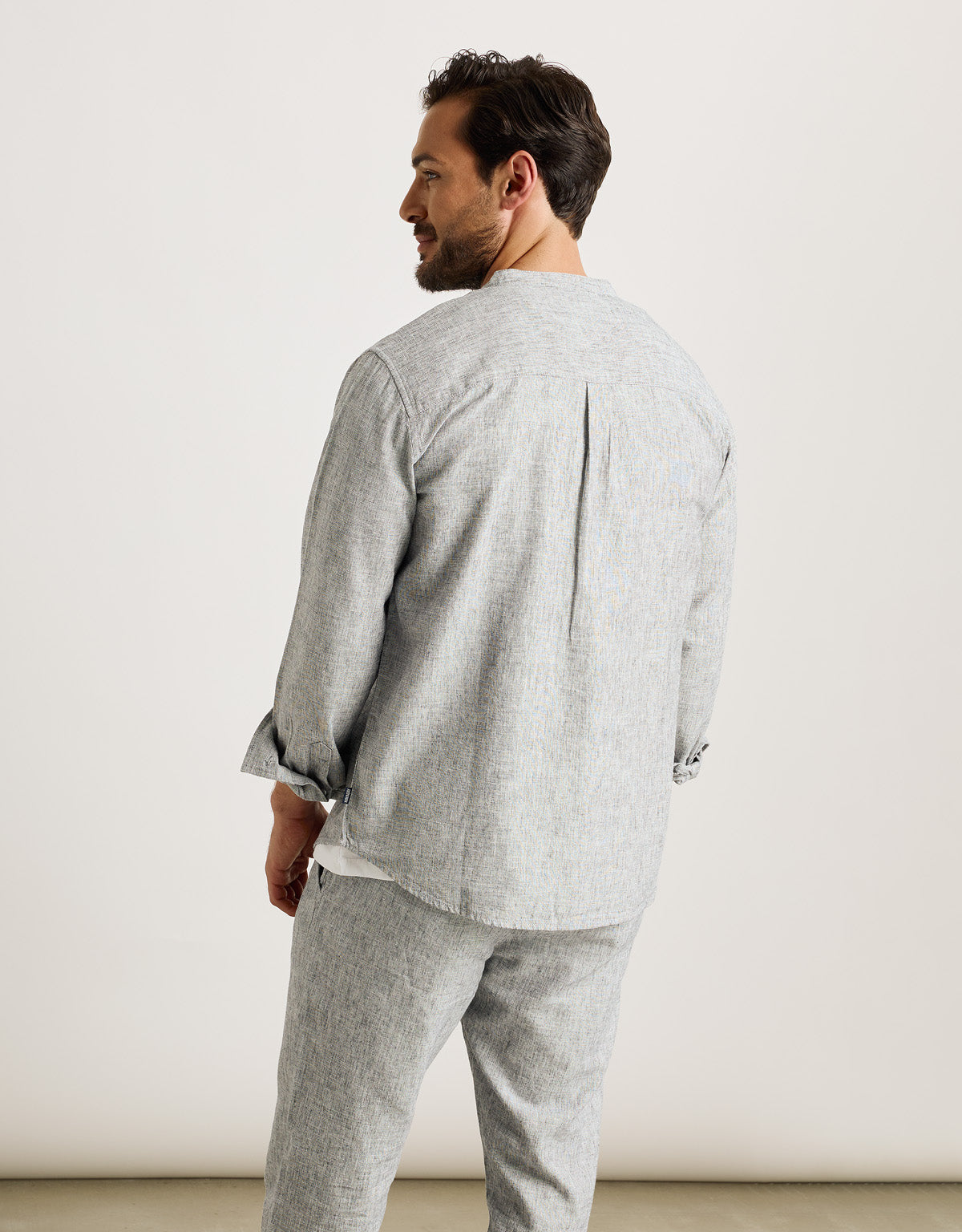 Camisa Manga Larga Azul - Dare 4