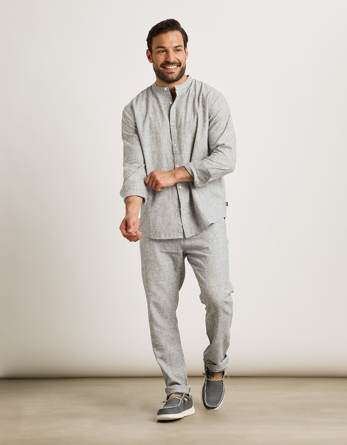 Camisa Manga Larga Azul - Dare 6