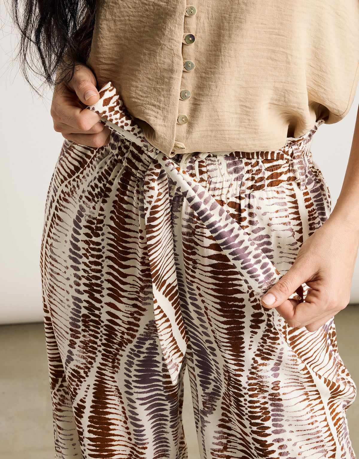 Pantalón Largo Morado - Lambania 4