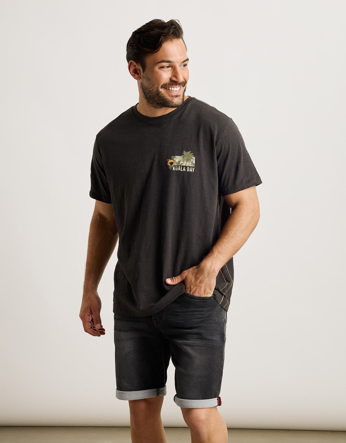 Camiseta Manga Corta Gris - Arrento 3