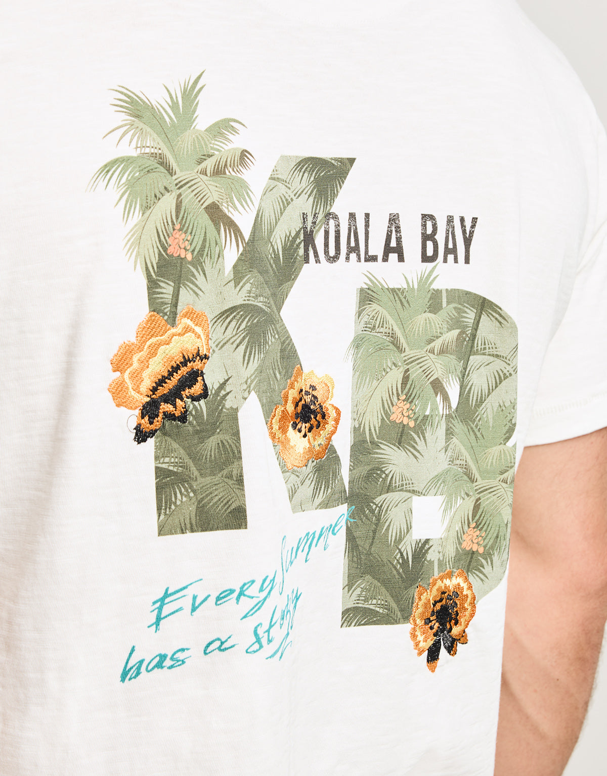 Camiseta Manga Corta Beige - Arrento 6