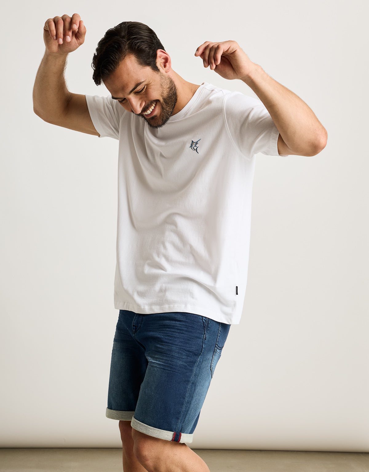 Camiseta Manga Corta Blanco - Lalibro 3