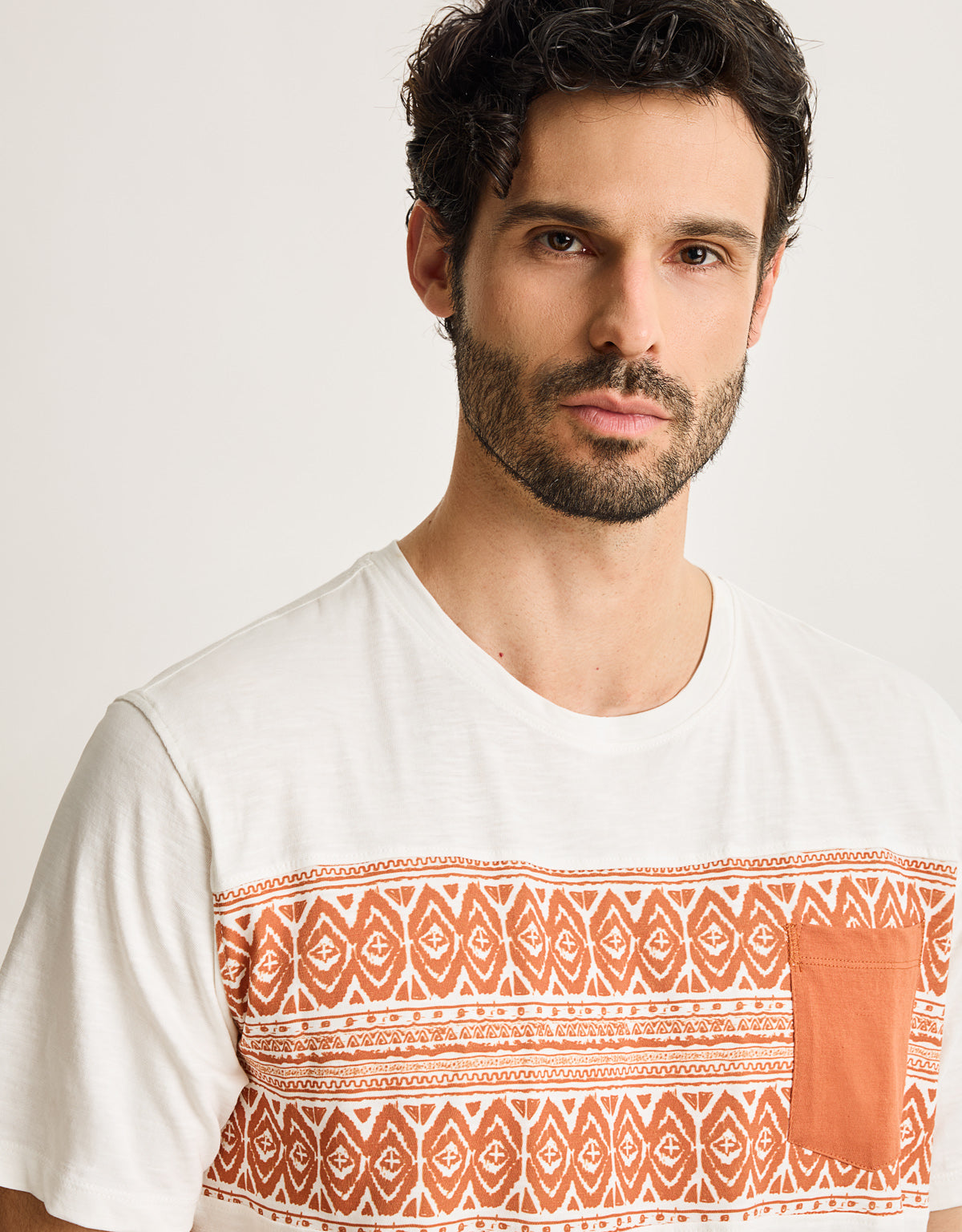 Camiseta Manga Corta Naranja - Navar 2