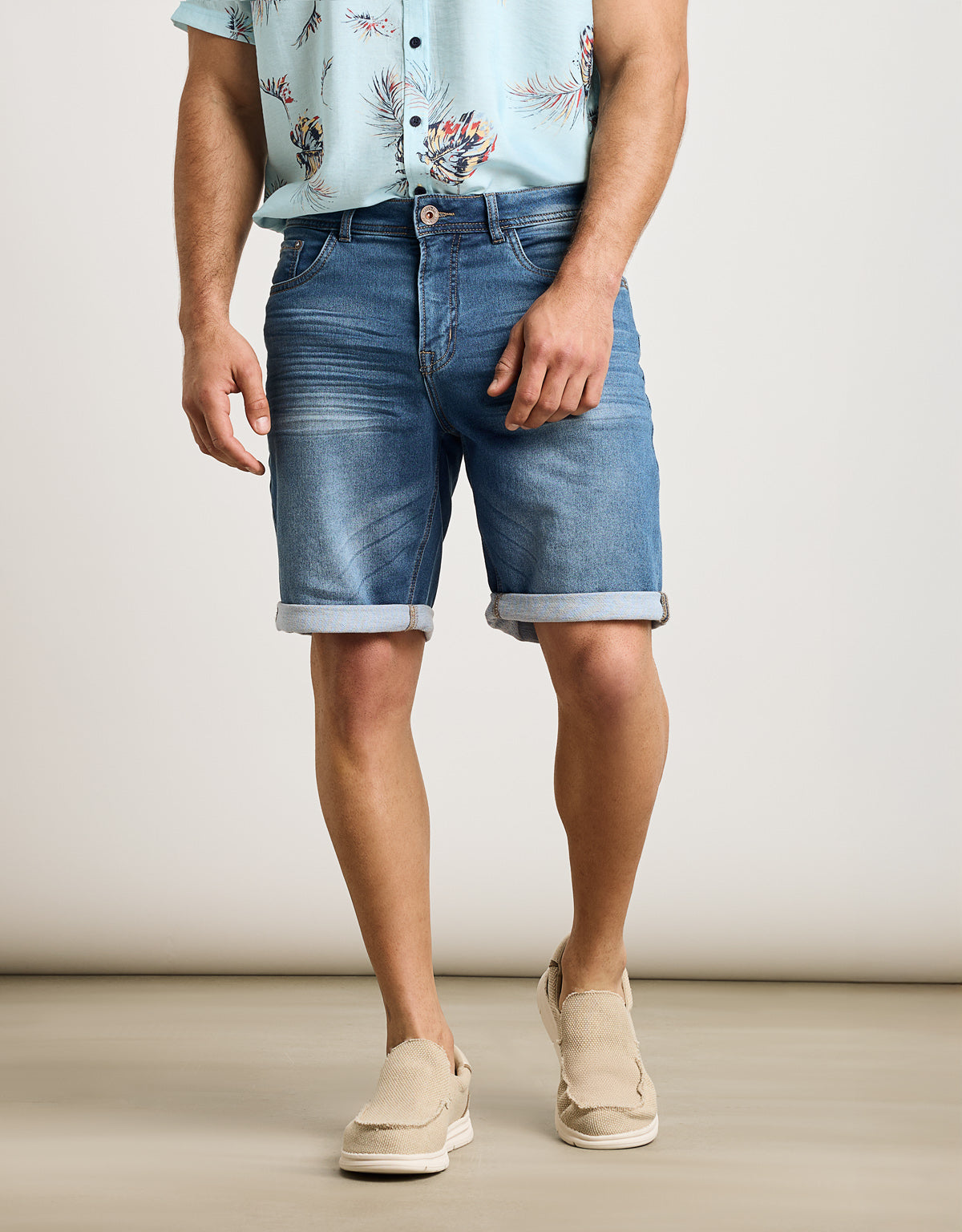 Bermuda Denim Denim Oscuro - Selbourne