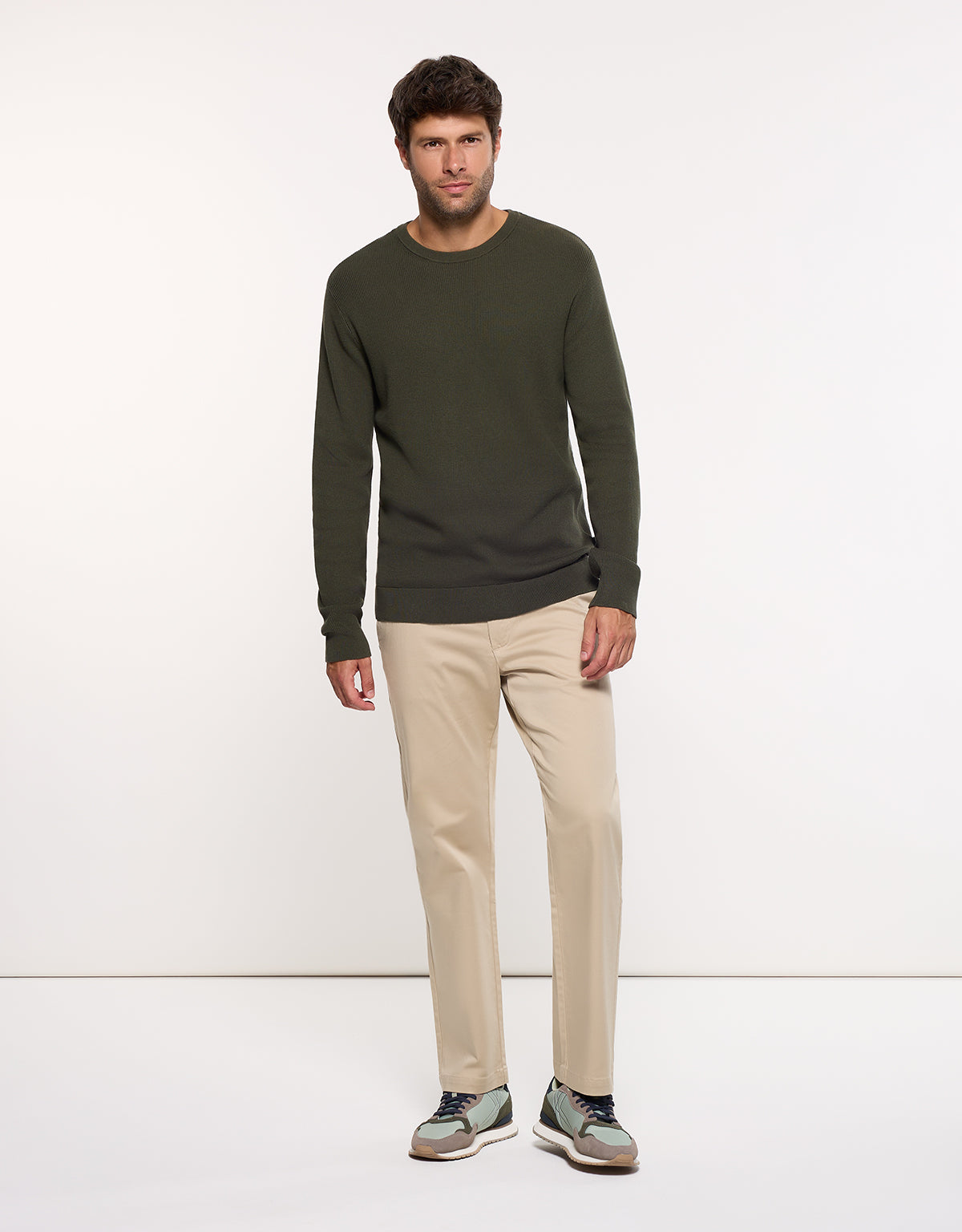 Jersey Manga Larga Verde - Drobo 6