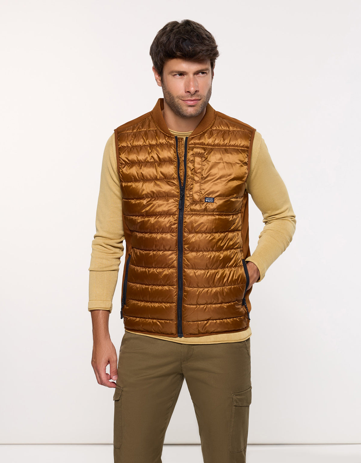 Chaleco Acolchado Marrón - Dinao