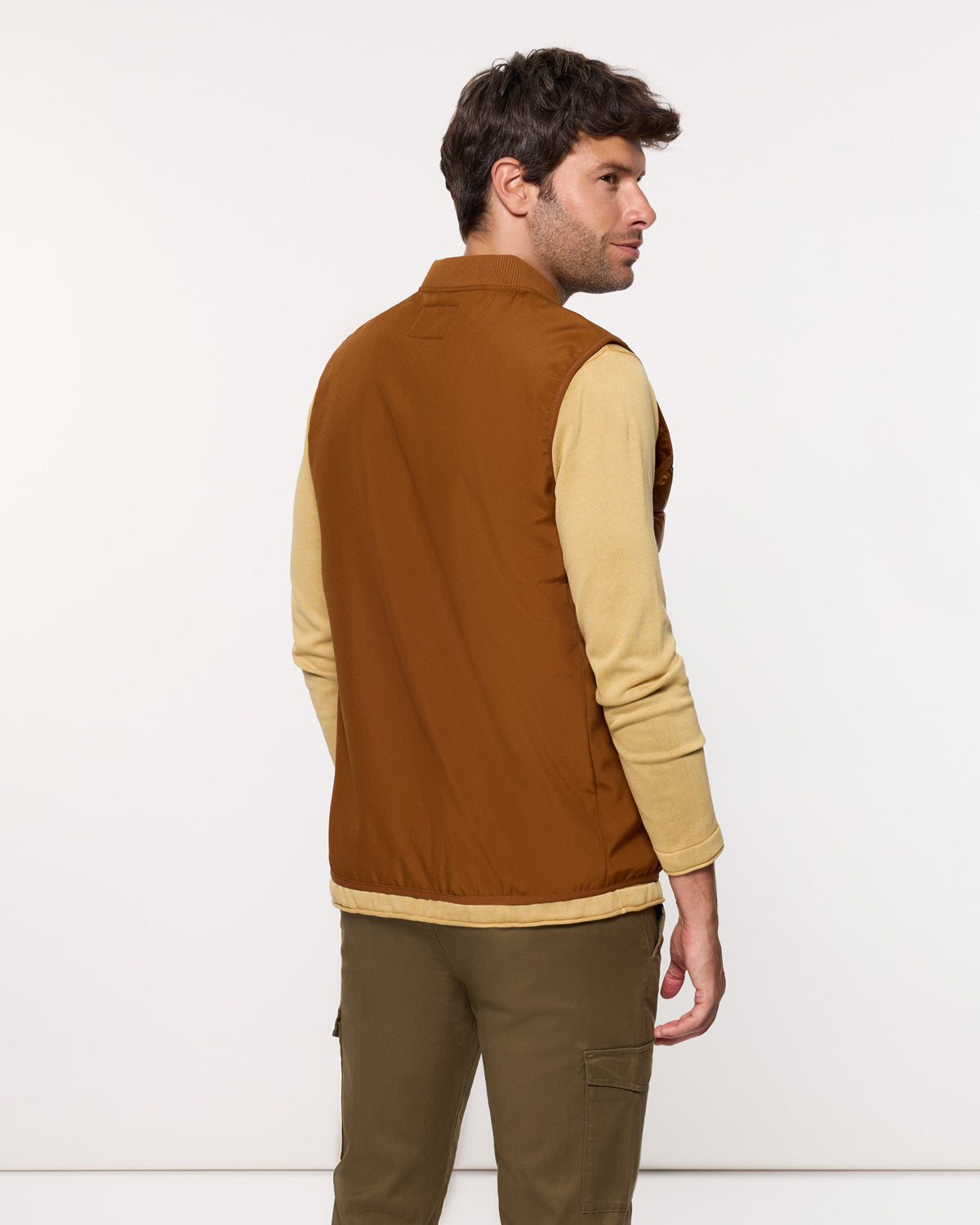 Chaleco Acolchado Marrón - Dinao 3