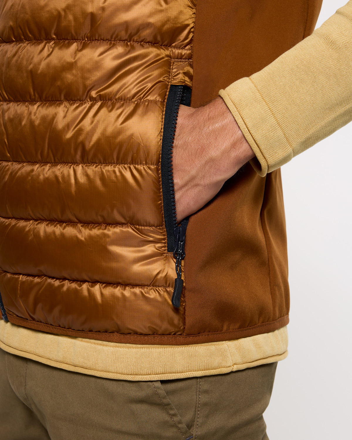 Chaleco Acolchado Marrón - Dinao 5