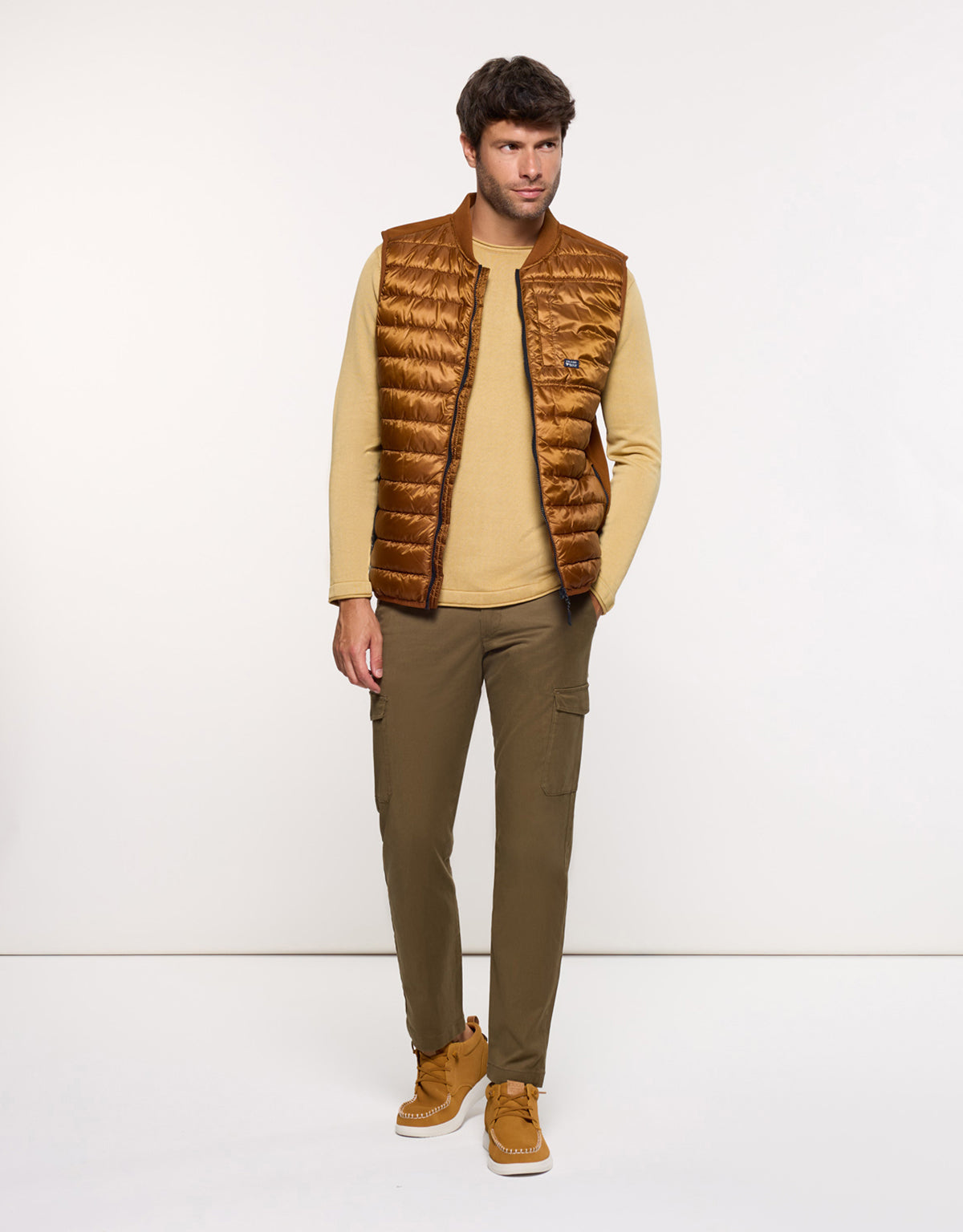 Chaleco Acolchado Marrón - Dinao 6