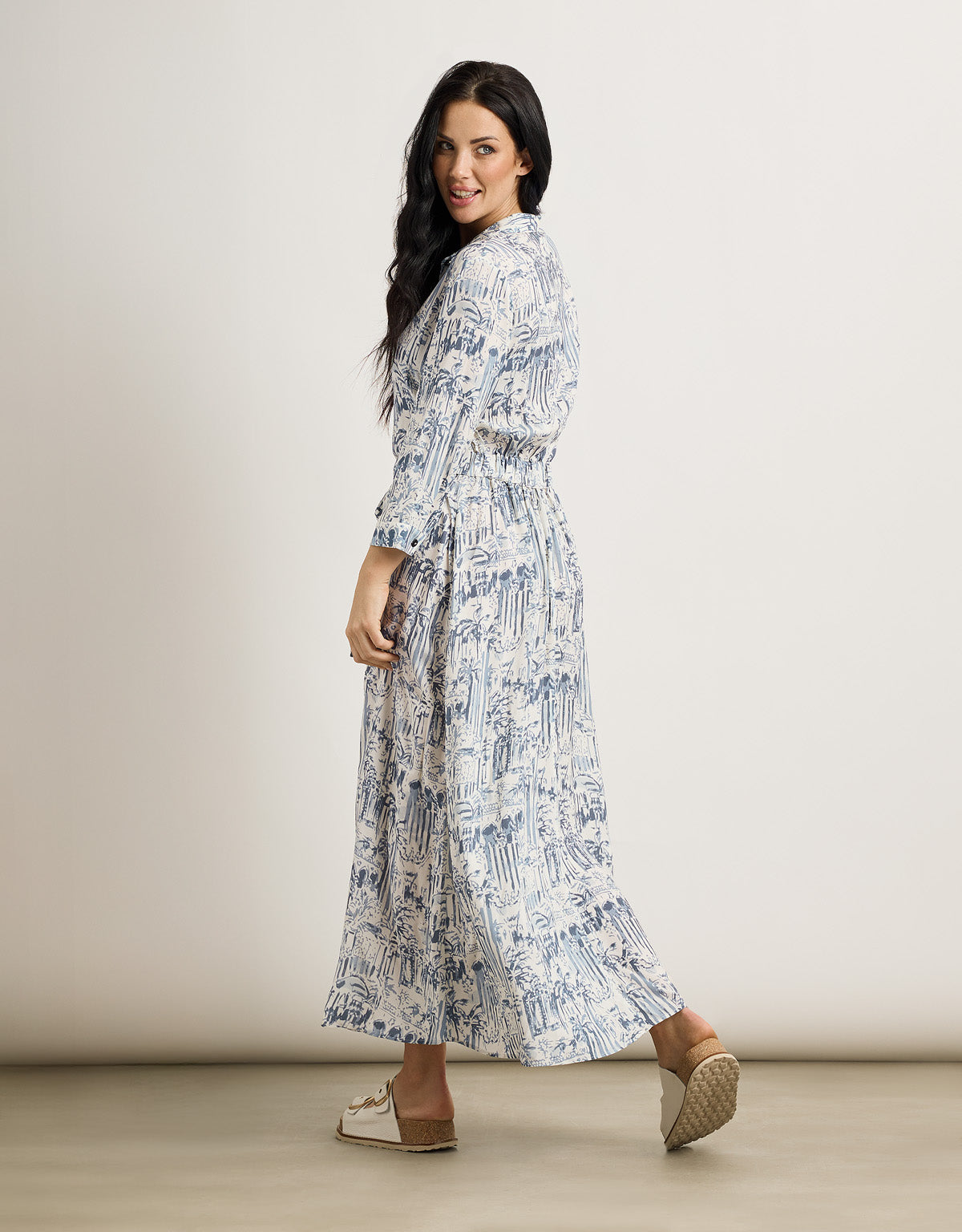 Vestido Largo Azul - Clarkela 4