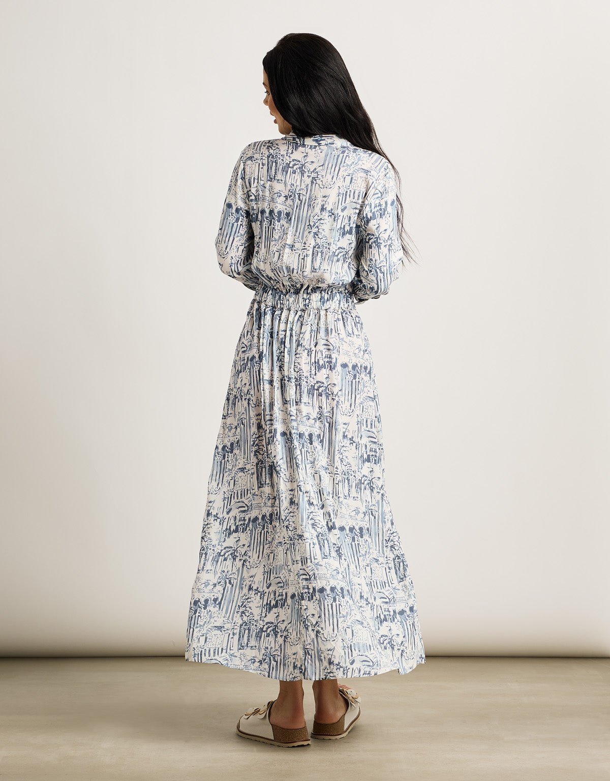 Vestido Largo Azul - Clarkela 3