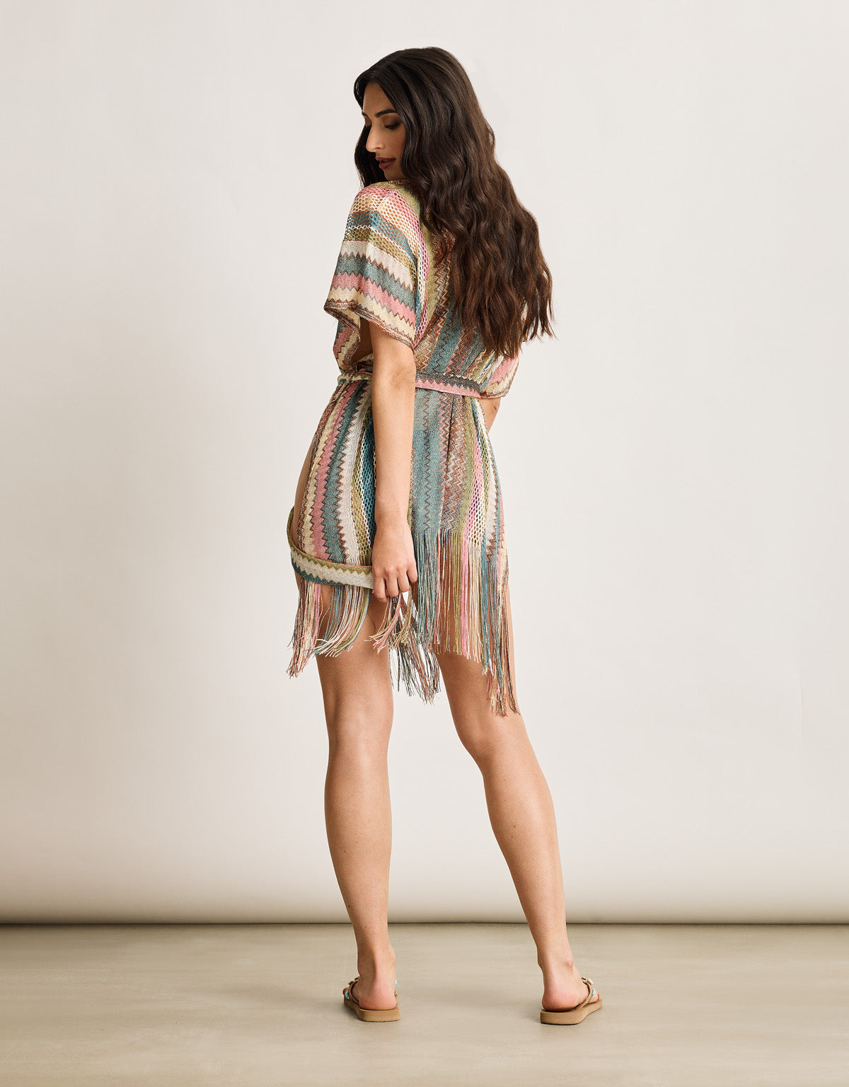 Kaftan Abierto Azul - Trips 4