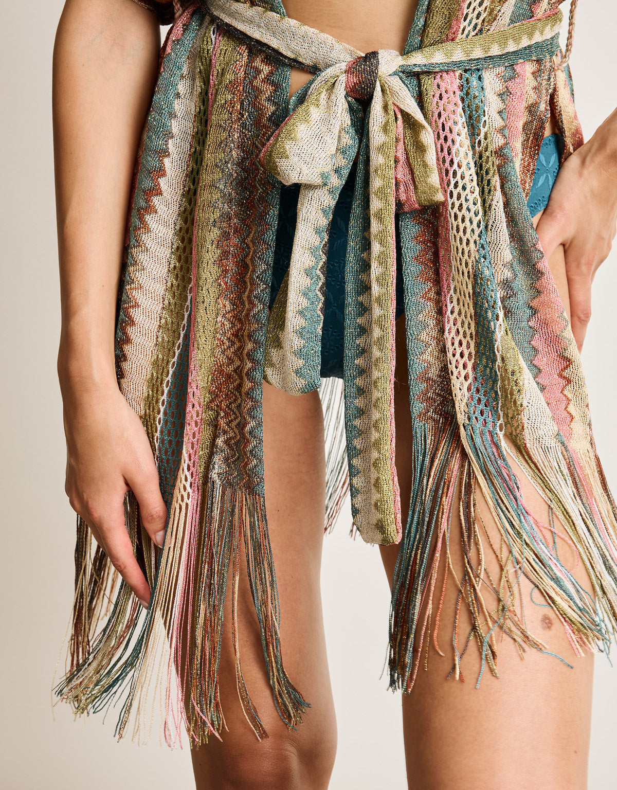 Kaftan Abierto Azul - Trips 6